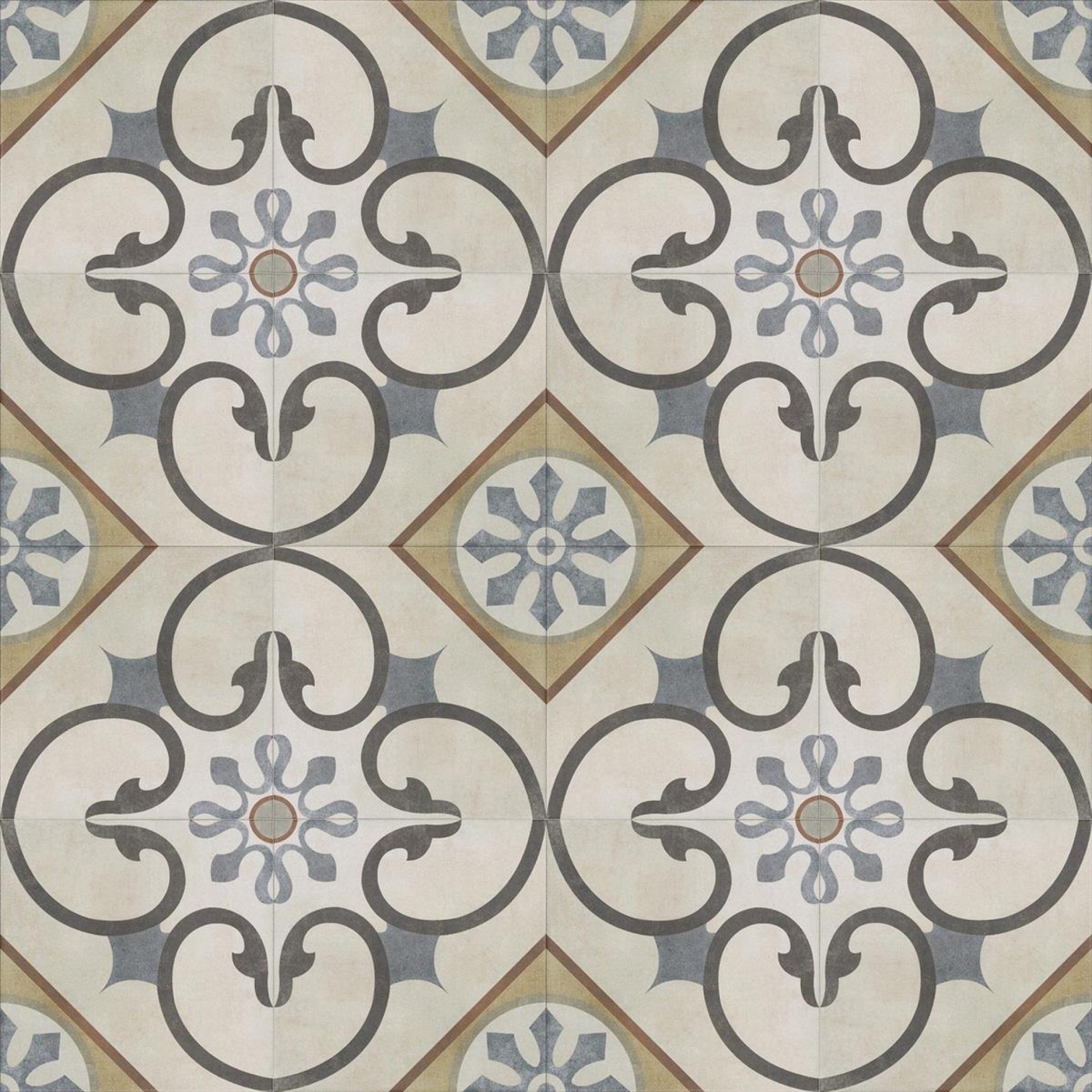 PrimeCollection London Bodenfliese und Wandfliese Dekor Soho 20x20 cm