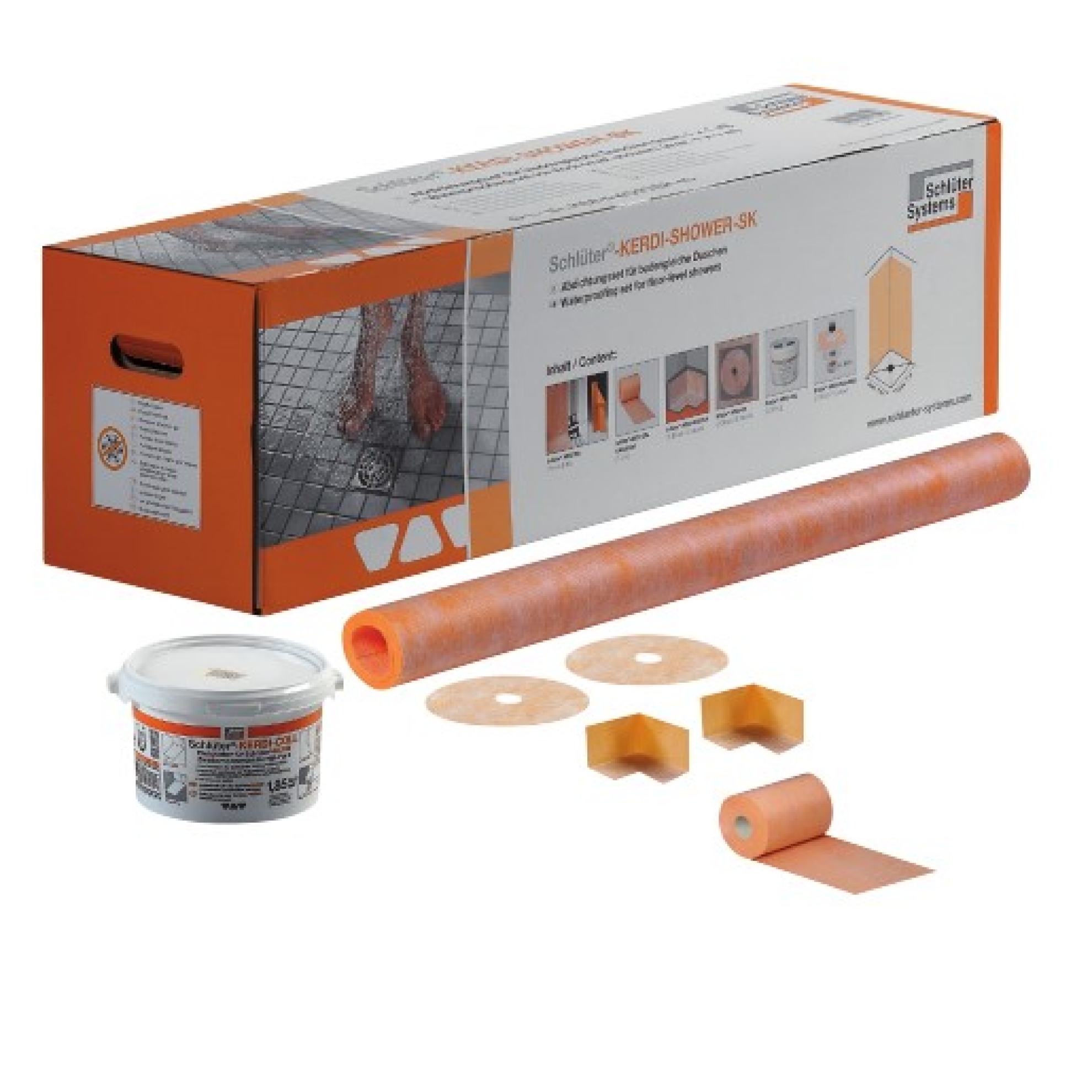 Schlüter-KERDI-SHOWER-SK Abdichtungsset für 10 m²