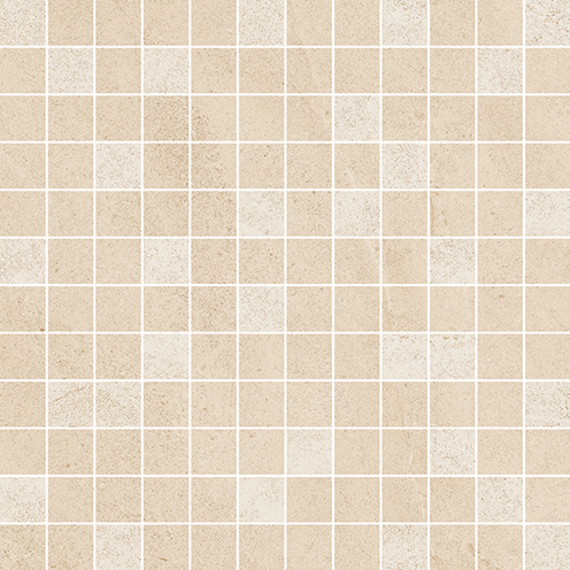 Margres Concept Mosaik 2,5x2,5 White-Mix anpoliert 30x30 cm