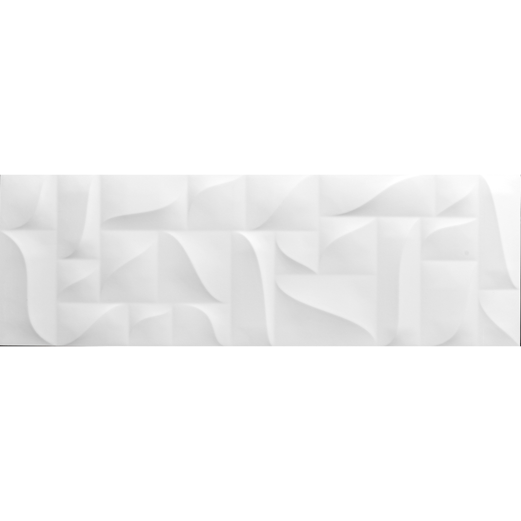 Keraben Superwhite Dekor weiß Geometric matt - Silk Touch 30x90 cm