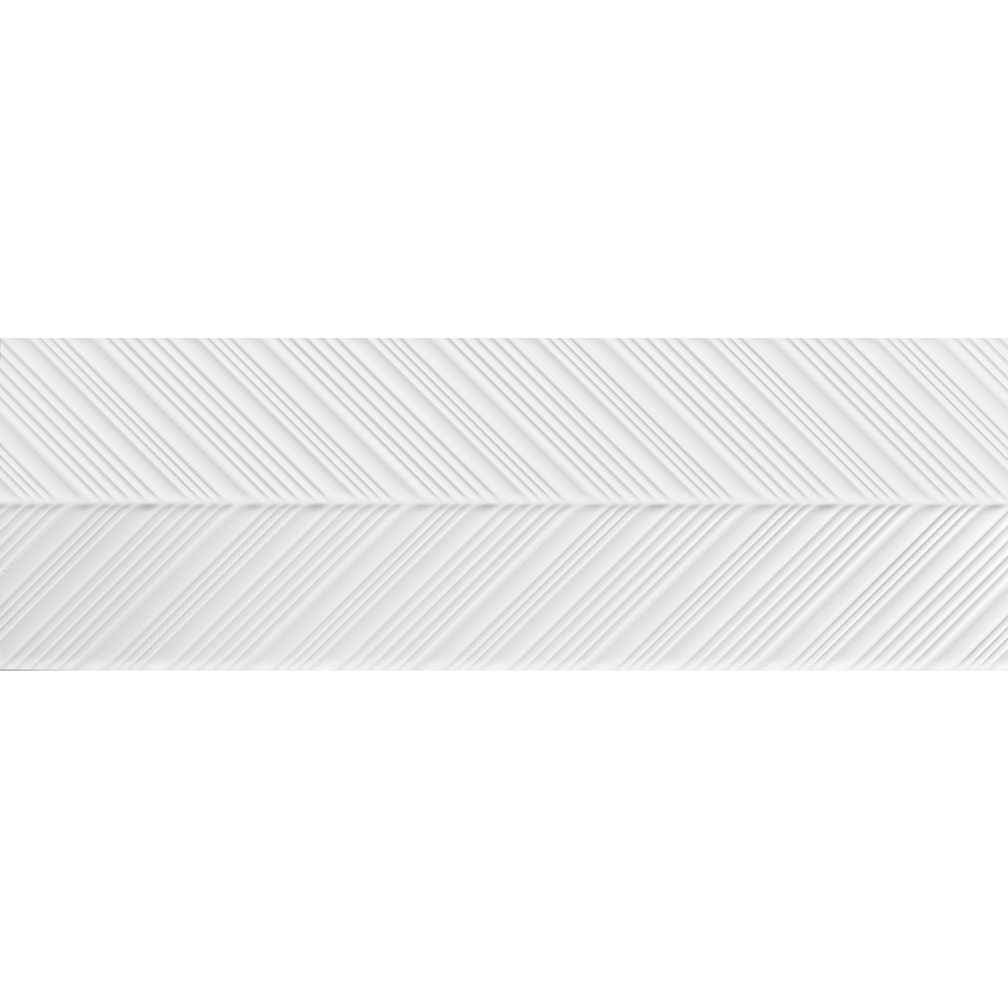 Keraben Superwhite Dekor weiß Spire matt - Silk Touch 30x90 cm