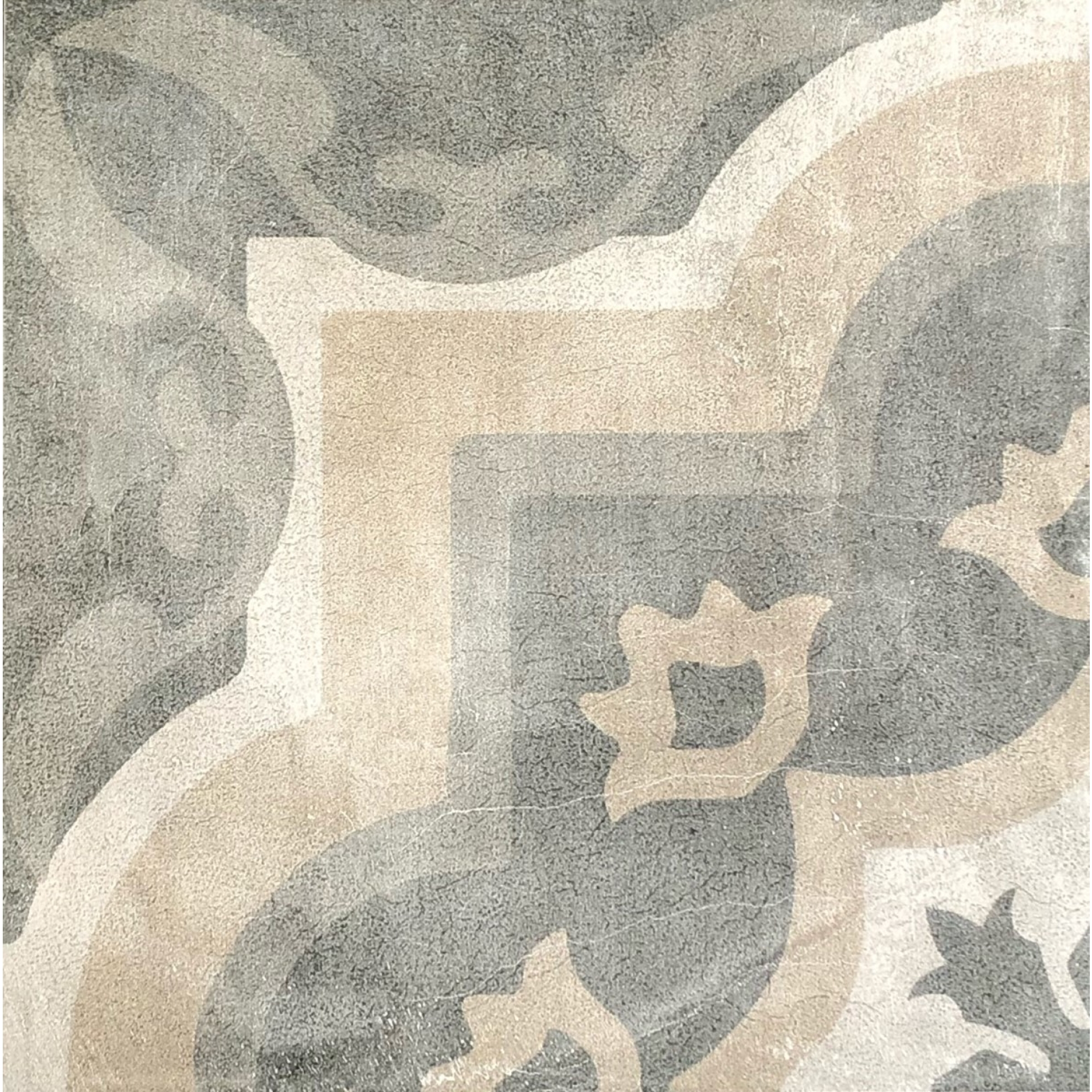 PrimeCollection Patchwork Vintage Bodenfliese und Wandfliese Dekor 03 20x20 cm