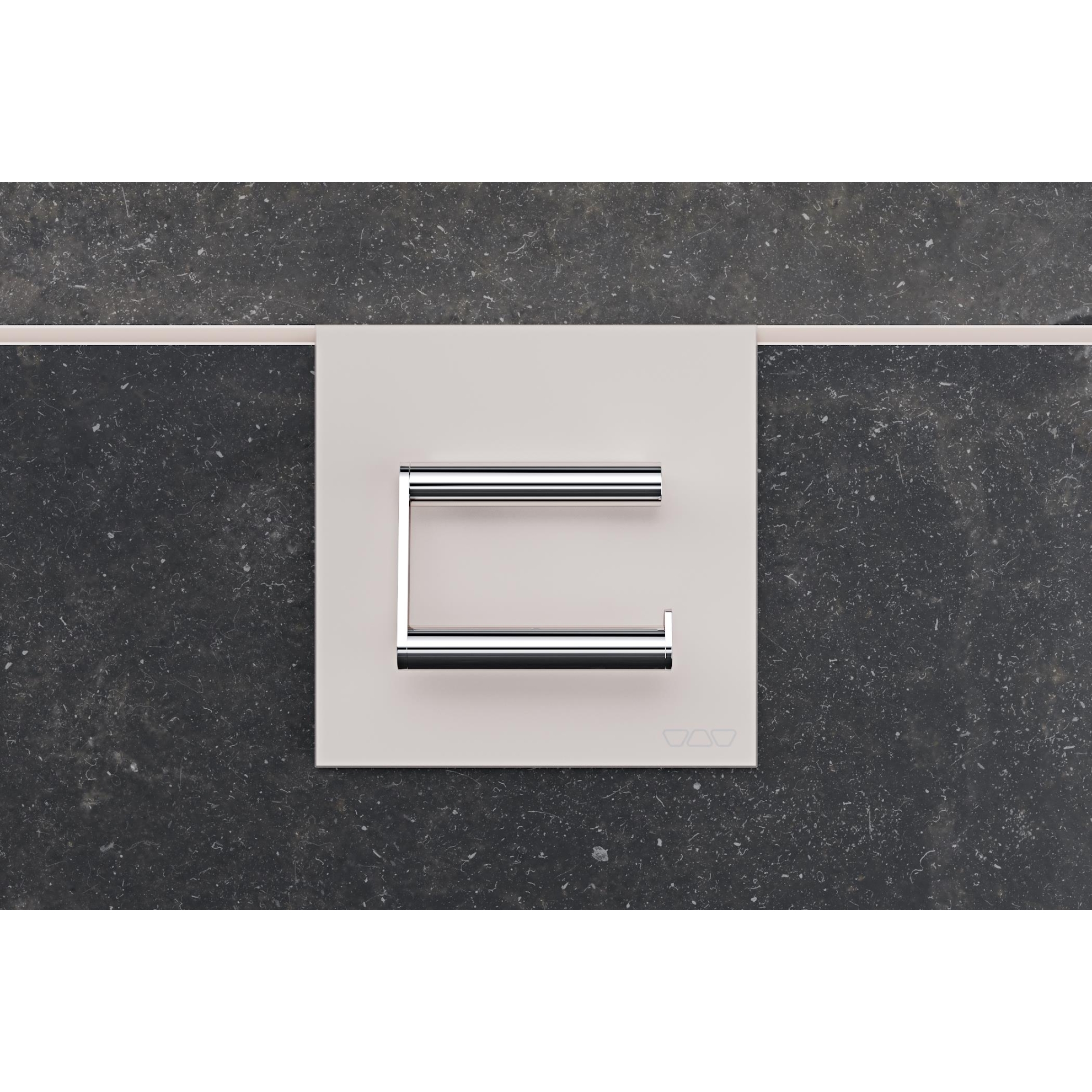 Schlüter Rollenhalter Serie PLAN Creme