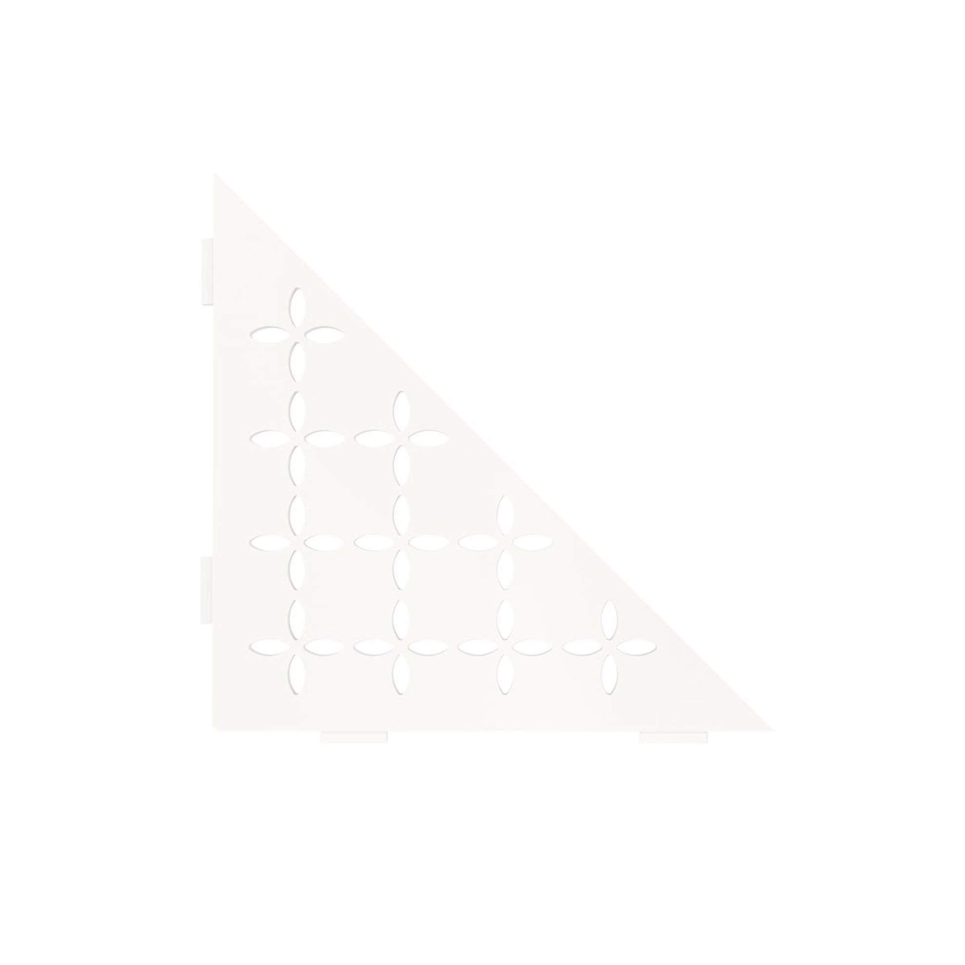 Schlüter Wandablage SHELF-E Brillantweiß matt 210x210 mm