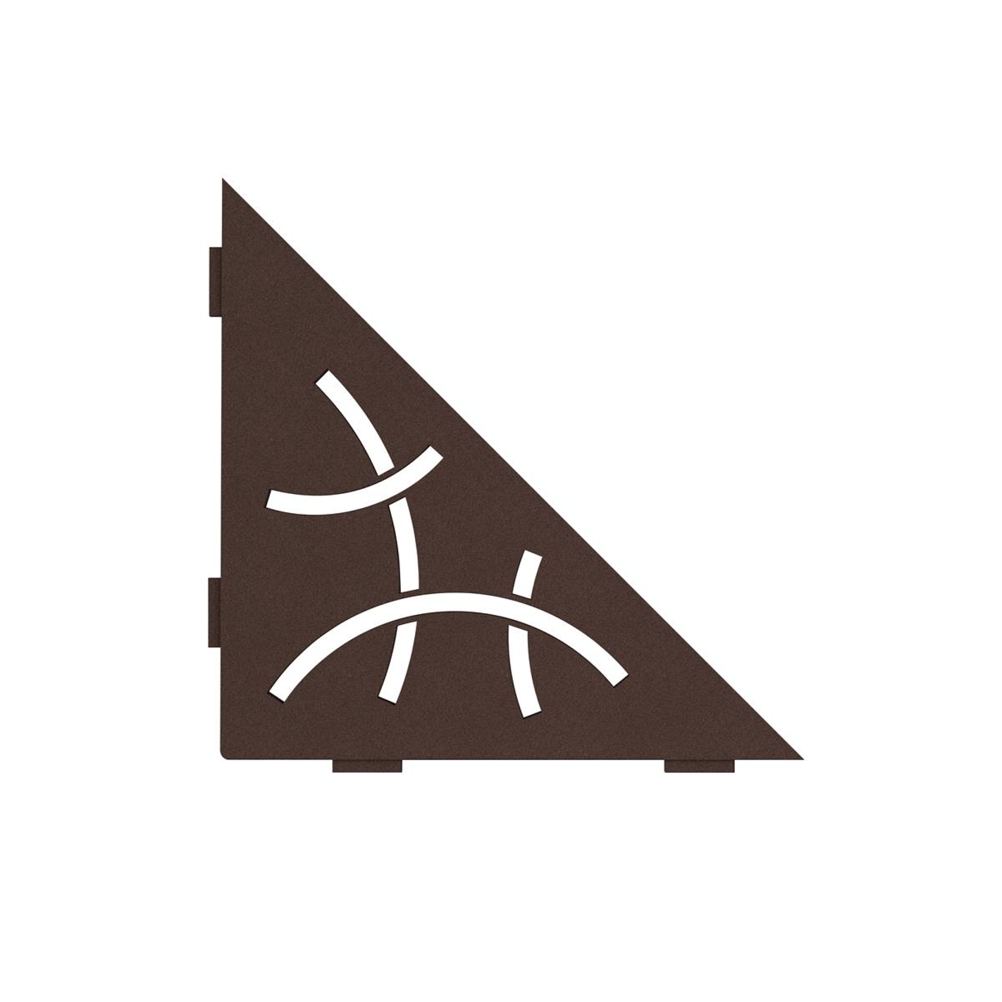 Schlüter Wandablage SHELF-E Bronze 210x210 mm