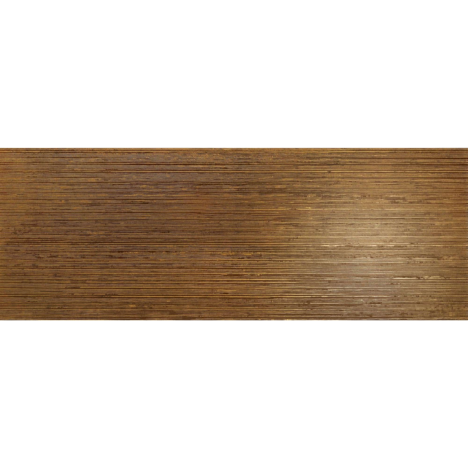 Love Tiles Metallic Corten Wanddekor Track 45x120 cm