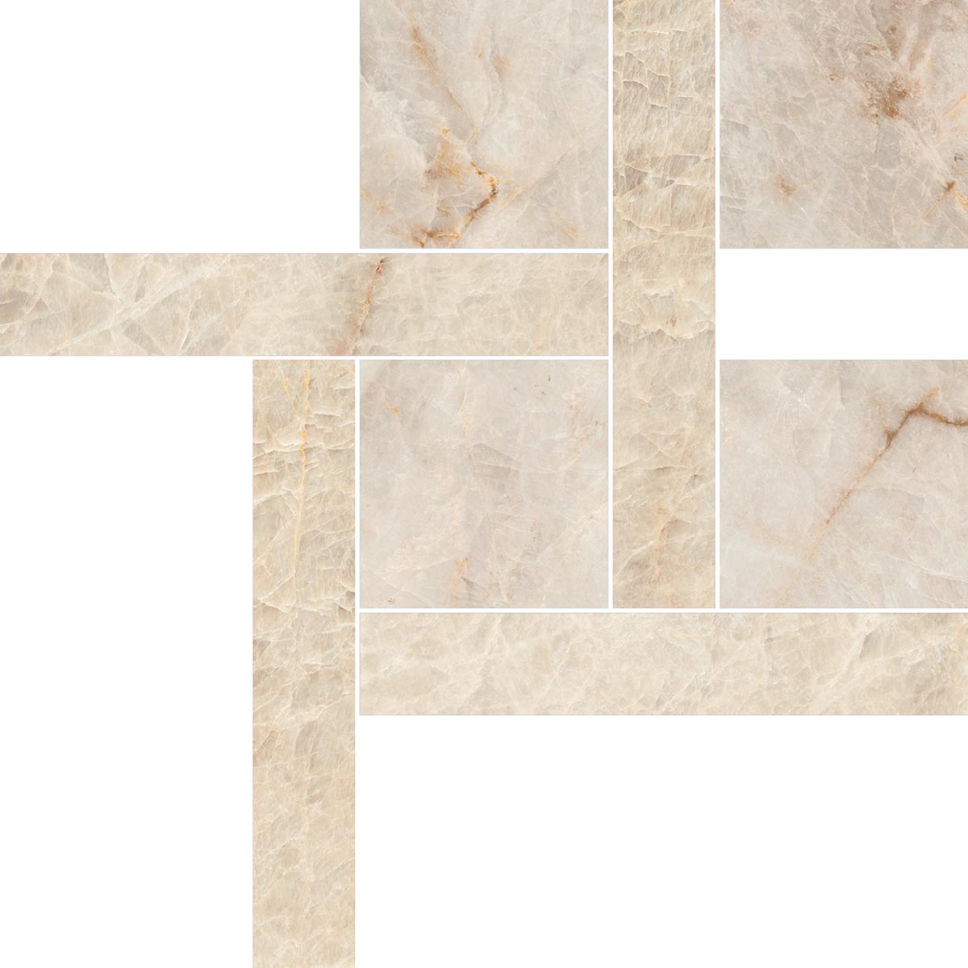 Mirage Zahara Mix ZA 01+02 Lucida Mosaik Cleo Matte 27,3x27,3 cm