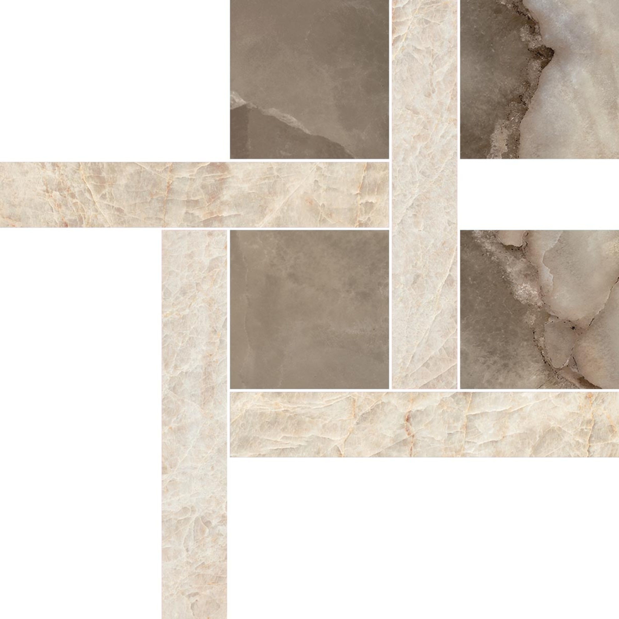 Mirage Zahara Mix ZA 90 Lucida Mosaik Cleo Matte 27,3x27,3 cm