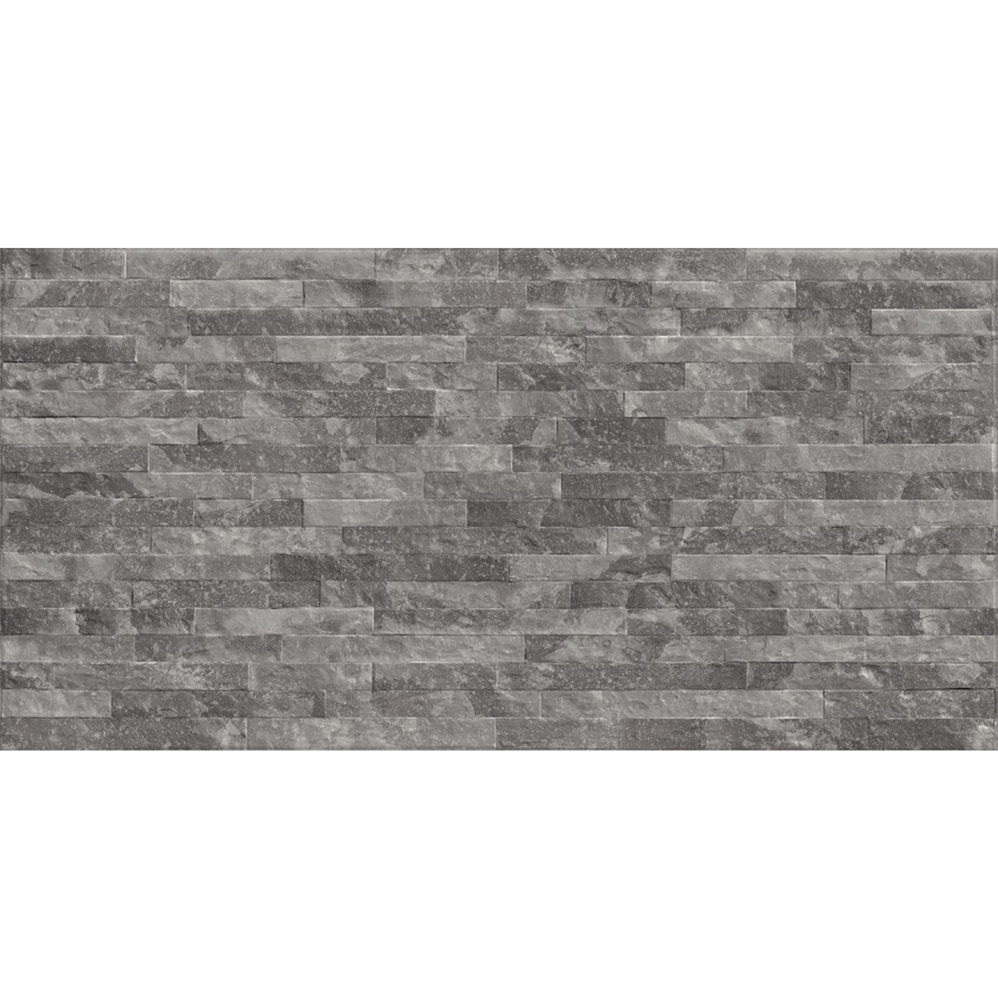 Provenza Saltstone Wanddekor Modula Black Iron matt strukturiert 30x60 cm