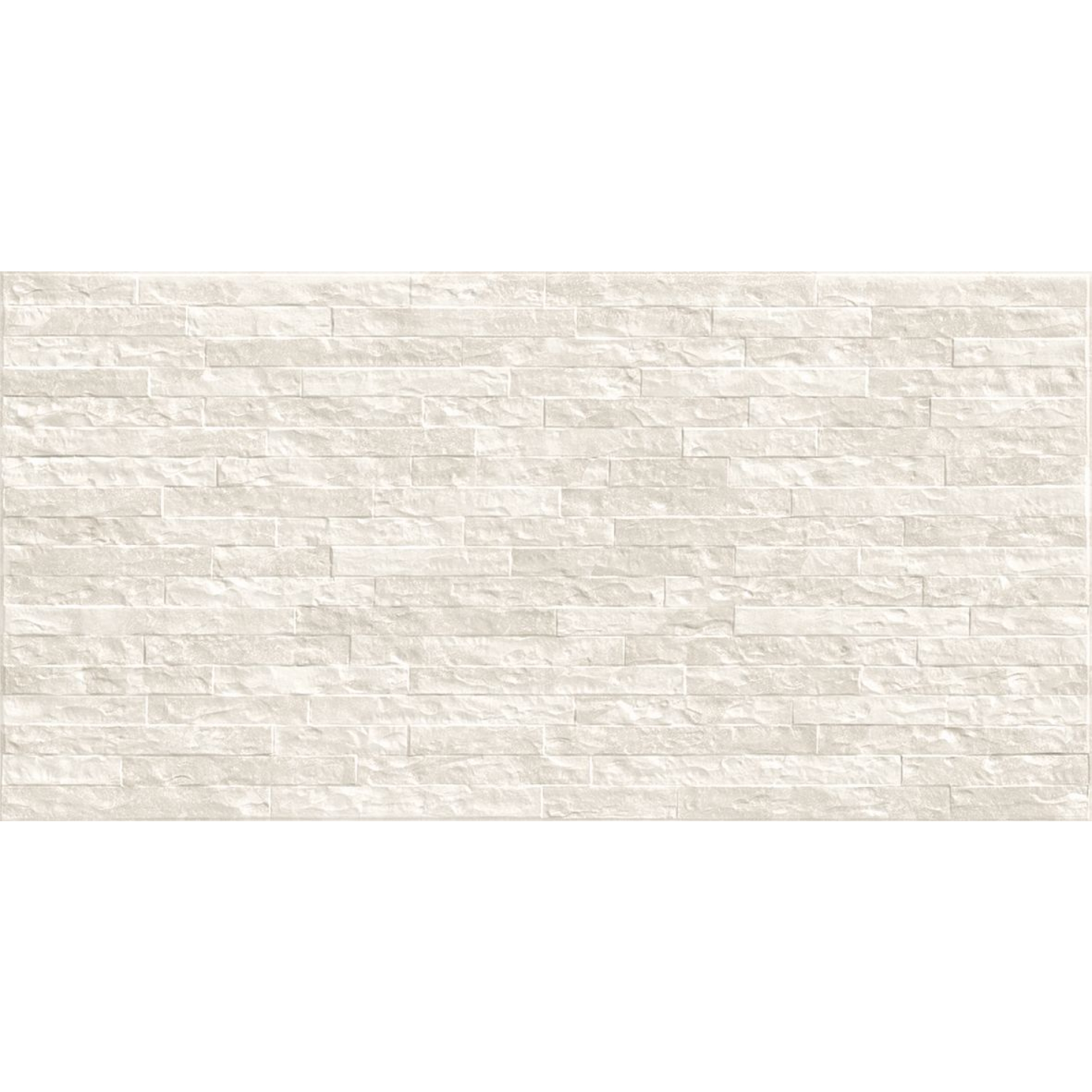 Provenza Saltstone Wanddekor Modula White Pure matt strukturiert 30x60 cm