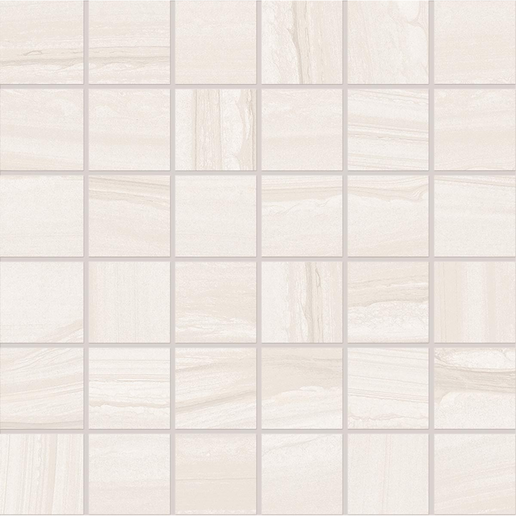 Provenza Varana Stone Mosaico 5x5 White Vein Cut Silktech 30x30 cm