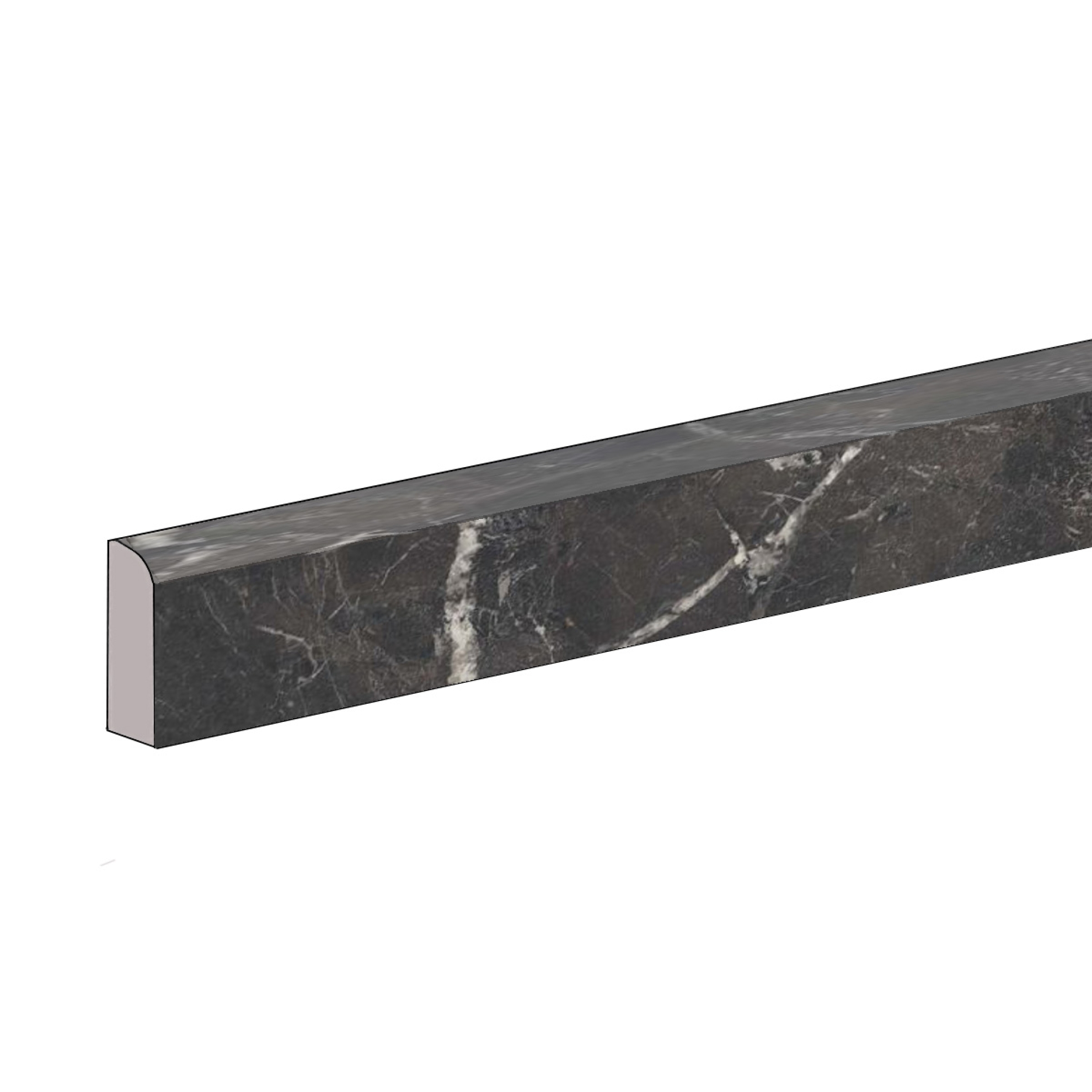 Flaviker Supreme Memories Breccia Imperiale matt Sockel 5,5x120 cm