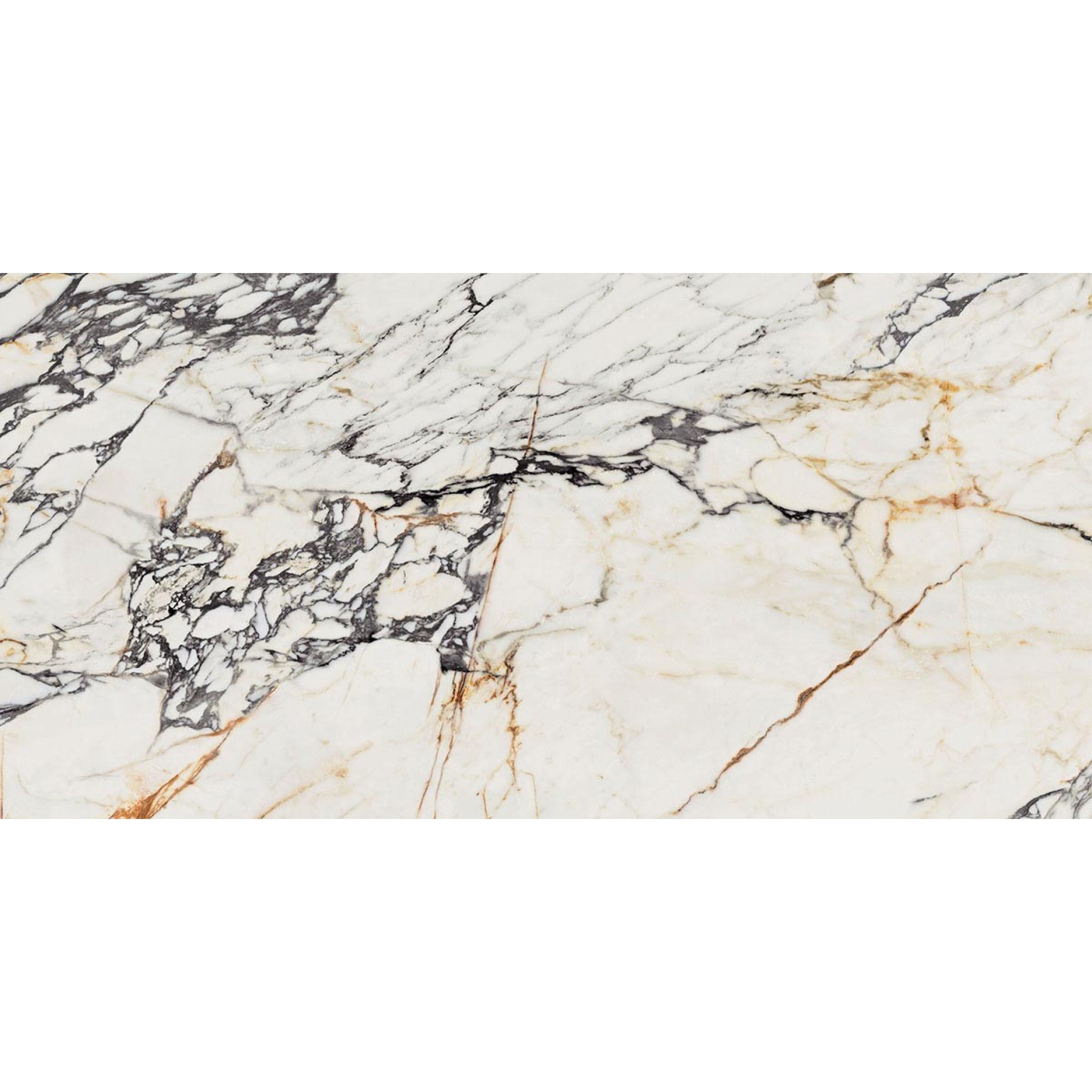 Flaviker Supreme Treasure Boden- und Wandfliese Corchia Gold Matt 60x120 cm