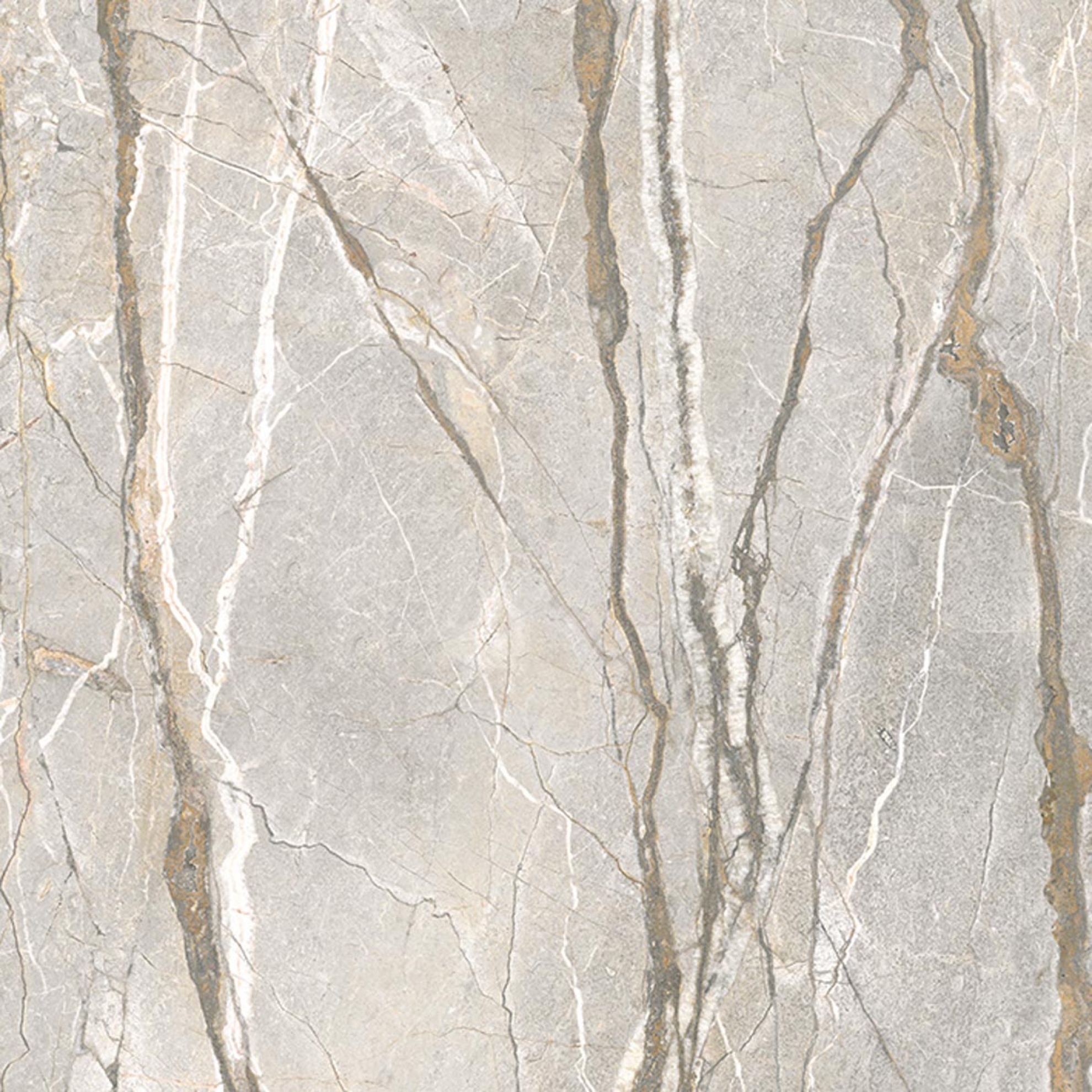 Flaviker Supreme Hedonism Silver Roots LUX 3D Boden- und Wandfliese 120x120 cm