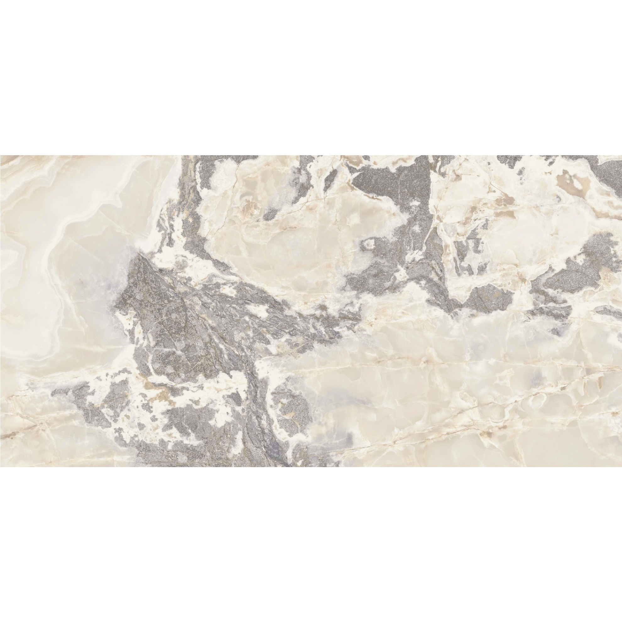 Florim Creative Design Onyx&More White Blend Satin Boden- und Wandfliese 60x120 cm