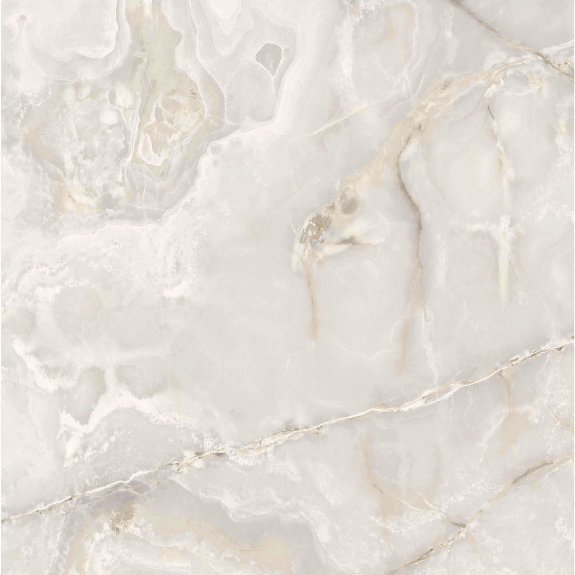 Florim Creative Design Onyx&More White Onyx Satin Boden- und Wandfliese 120x120 cm 6 mm