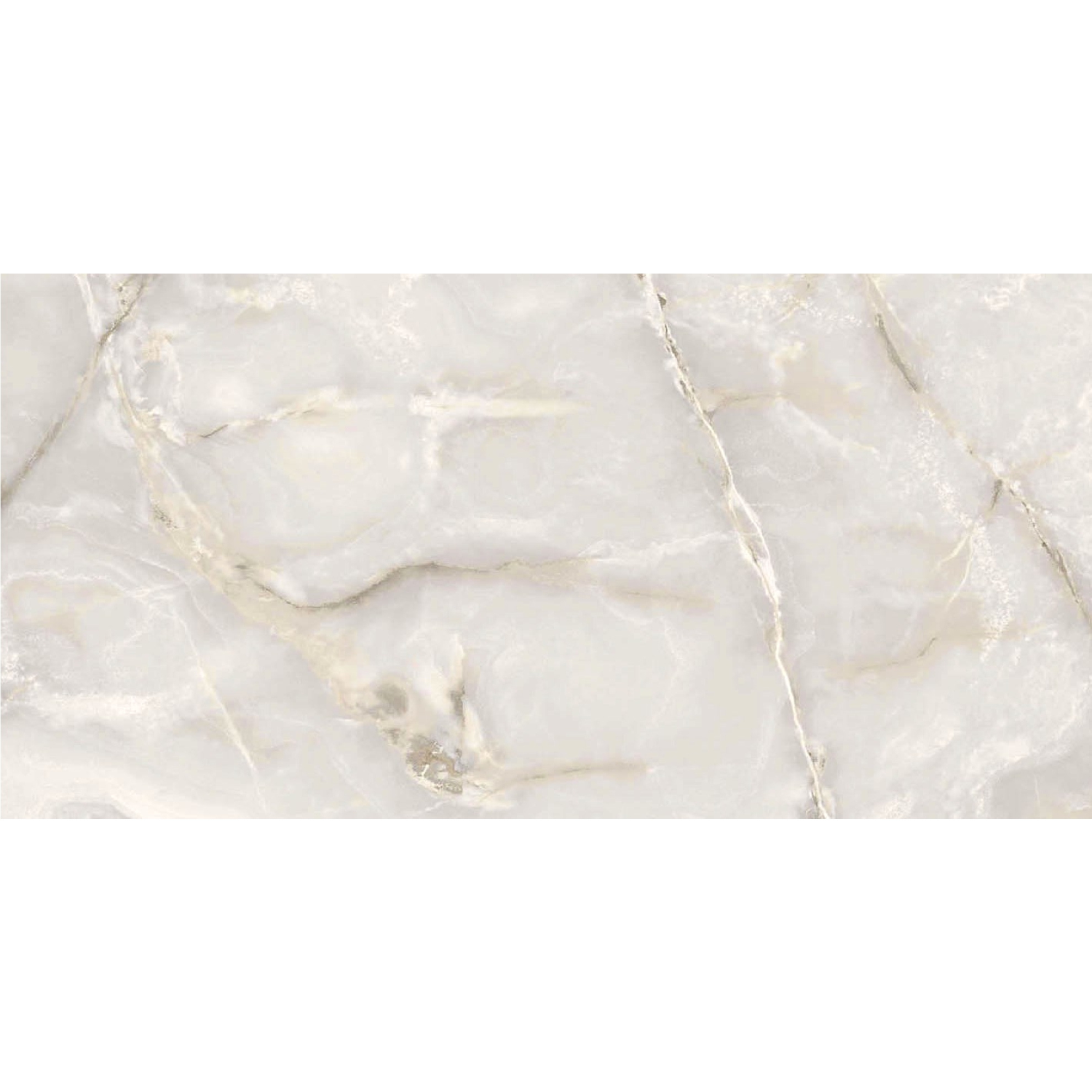 Florim Creative Design Onyx&More White Onyx Satin Boden- und Wandfliese 60x120 cm 6 mm