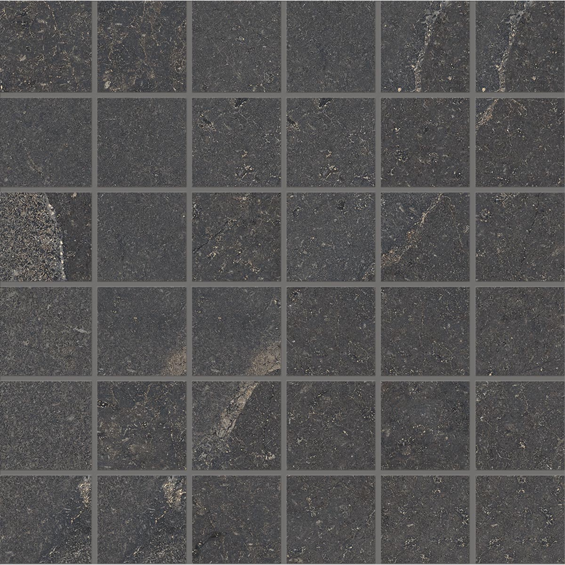 Provenza Unique Intensity Purestone Black Matt Mosaik 30x30 cm