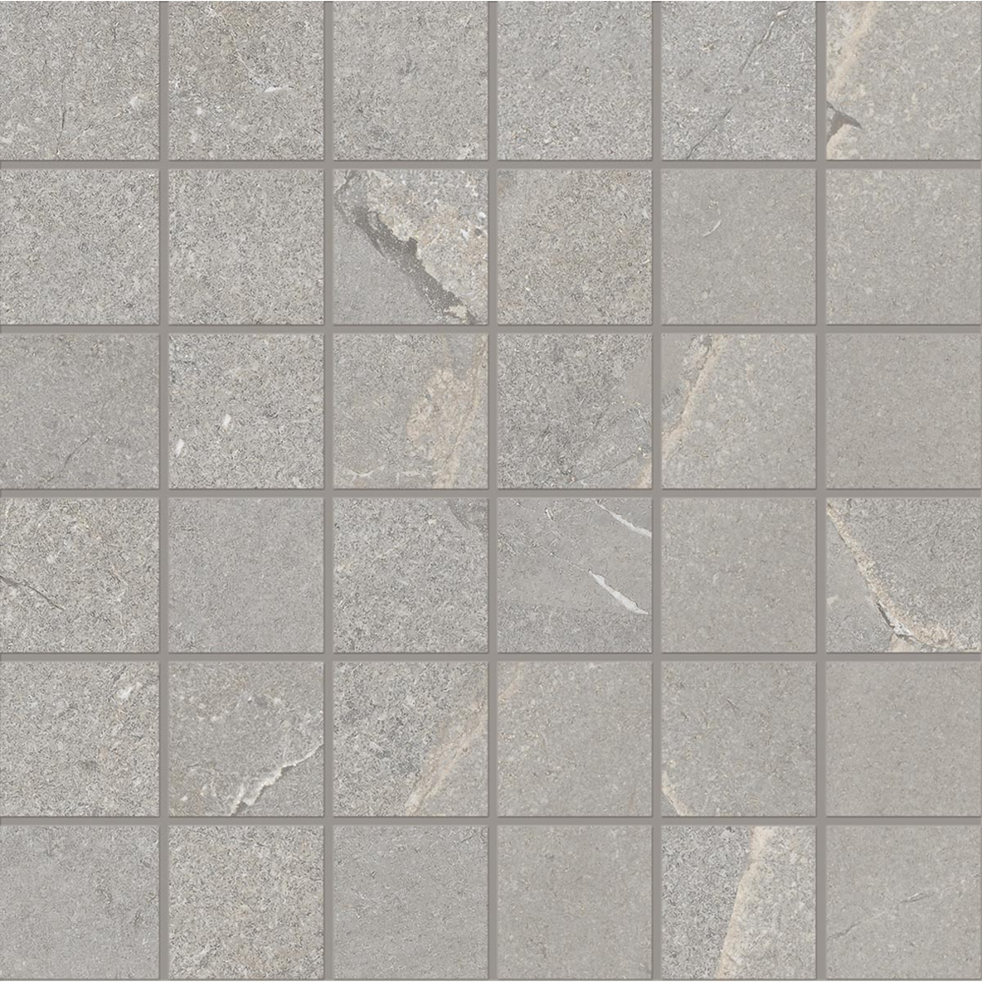 Provenza Unique Intensity Purestone Grey Matt Mosaik 30x30 cm