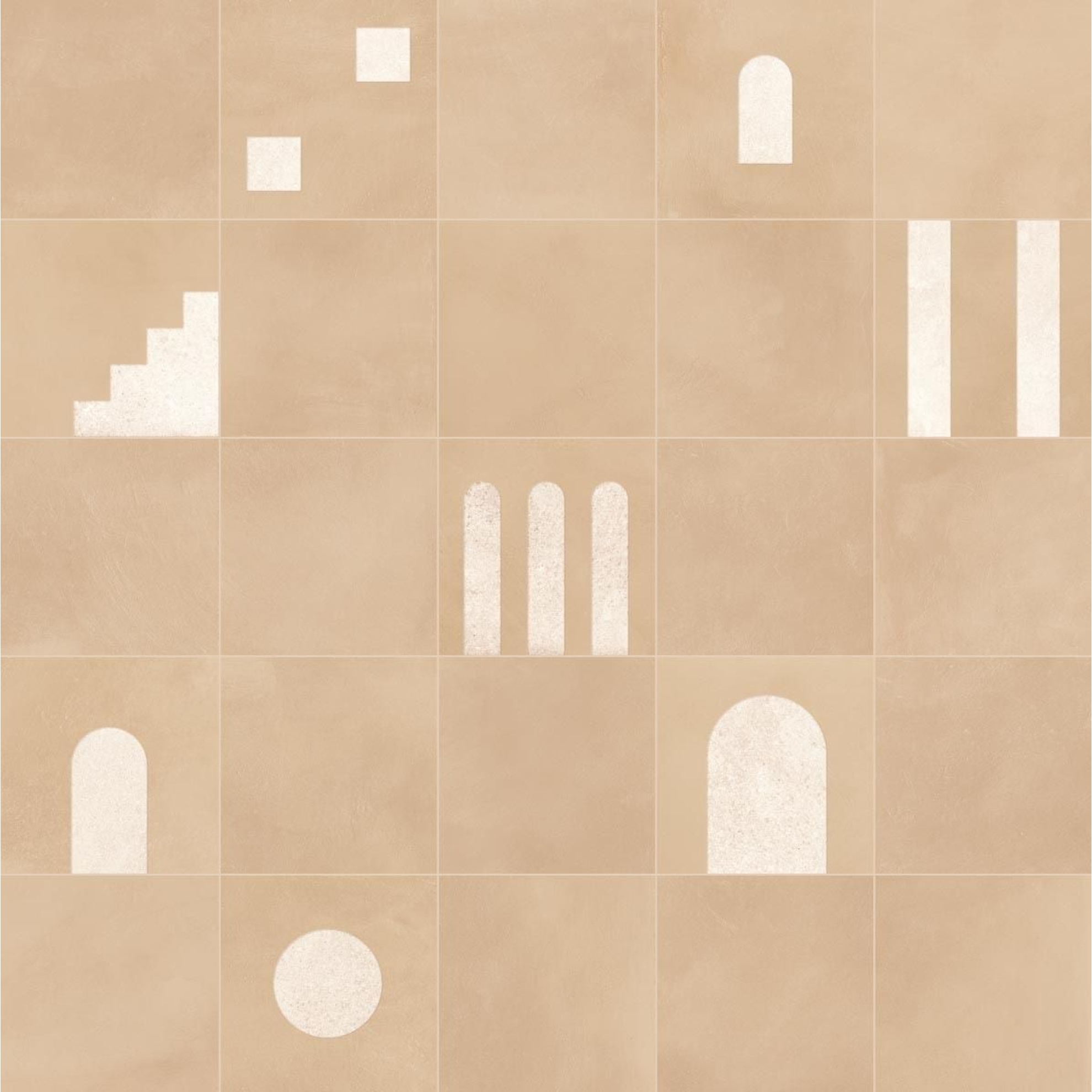 Keope CottoMilano Creta Wanddekor Archetipo 20x20 cm