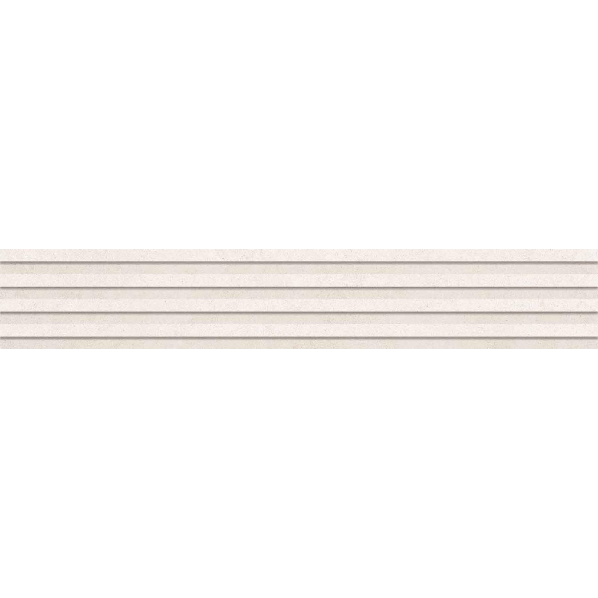 Keope Grace White Dekor Plisse 3D Spazzolato (R10) 18,4x120 cm