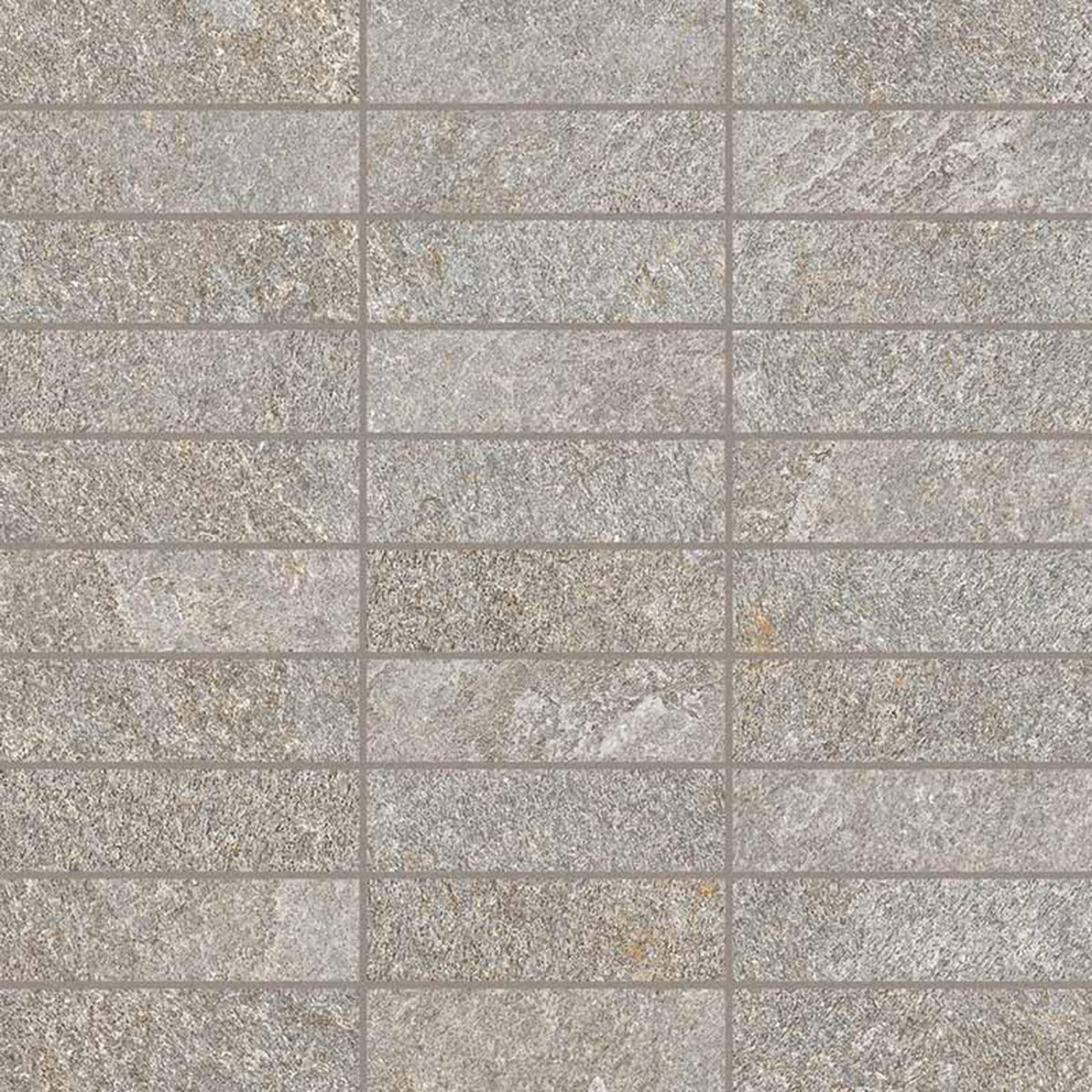 Keope Arke Grey Mosaik Listello Spazzolato (R10) 30x30 cm