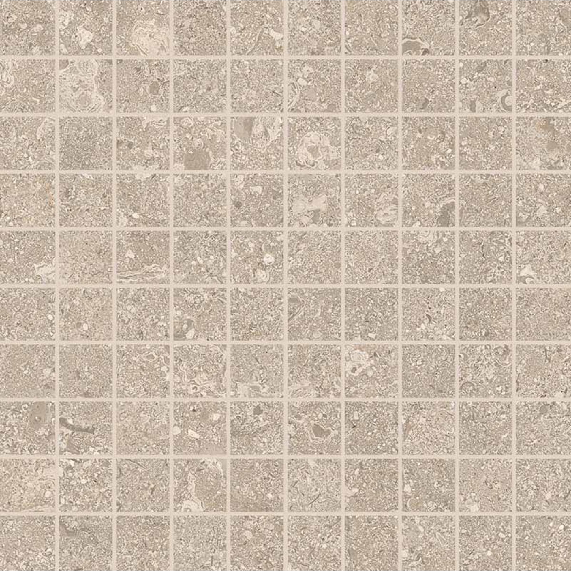 Keope Heritage Beige Mosaik 3x3 Strukturiert (R10) 30x30 cm
