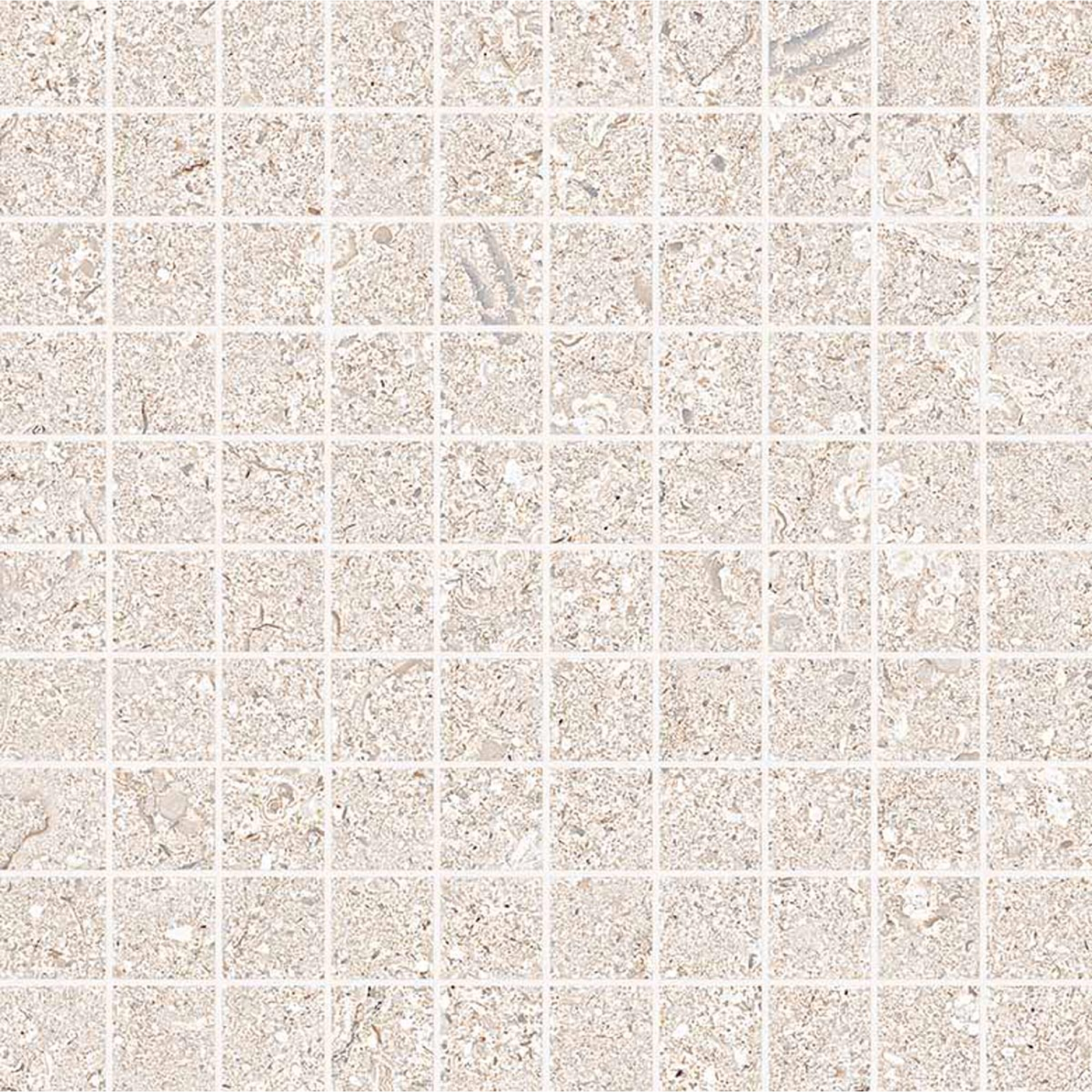 Keope Heritage Pearl Mosaik 3x3 Strukturiert (R10) 30x30 cm