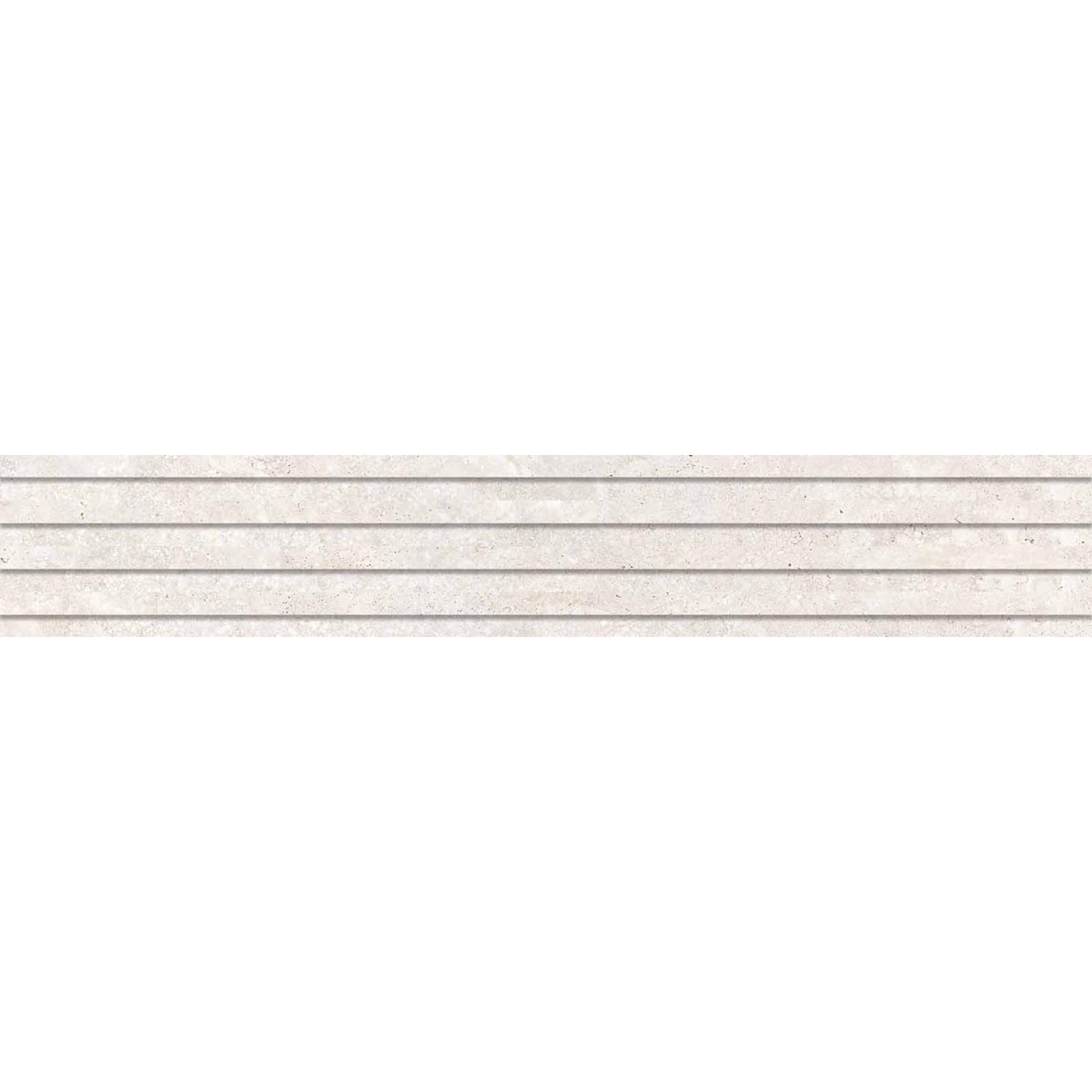 Keope Trevi Cross White Plisse 3D Strukturiert 3D 18,4x120 cm