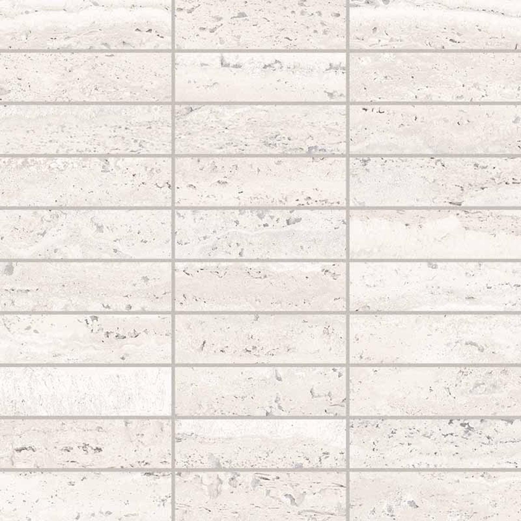 Keope Trevi White Mosaik Listelli Silky 30x30 cm