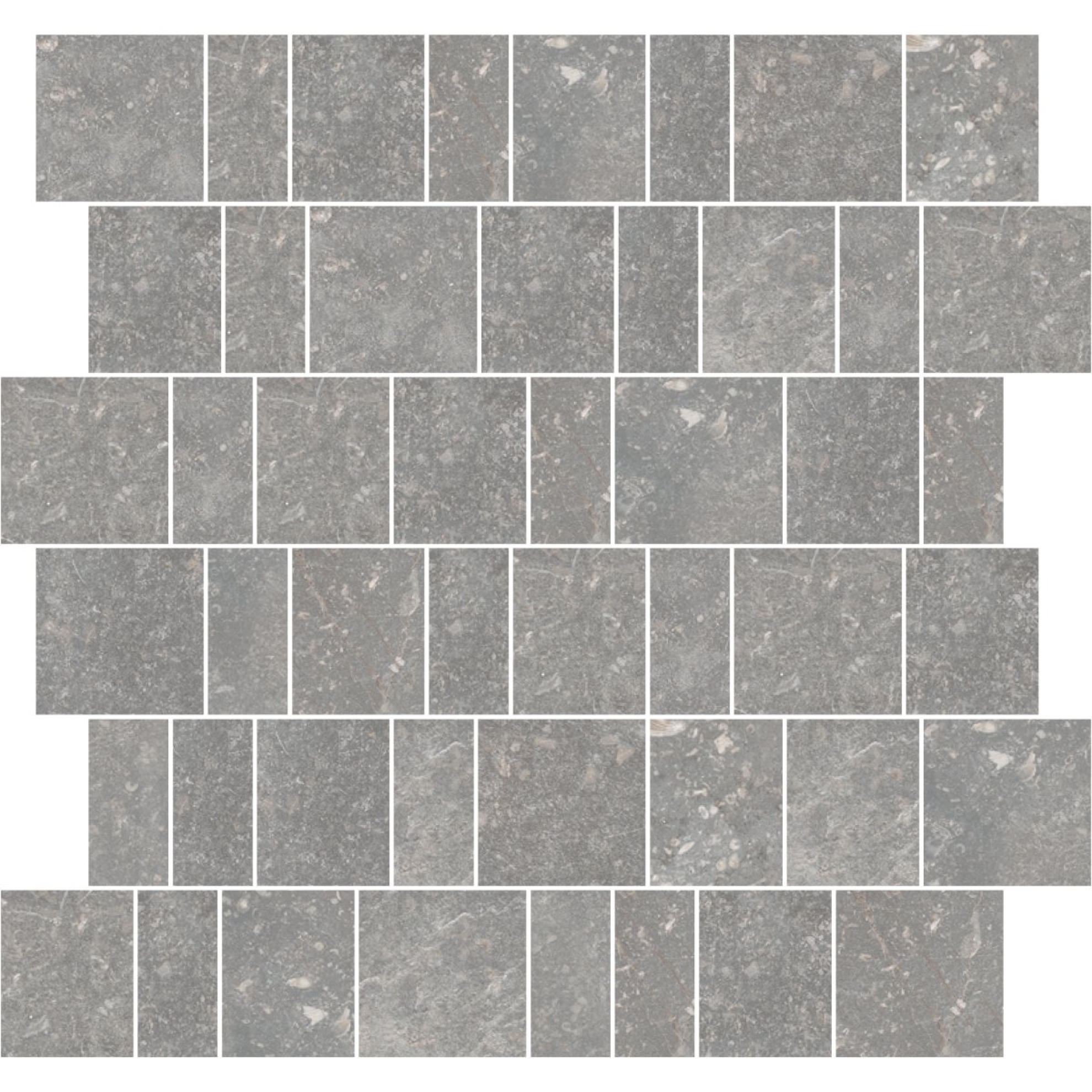 Keraben Bleuemix Mosaik Kastelo Grey Natural 28,5x29 cm