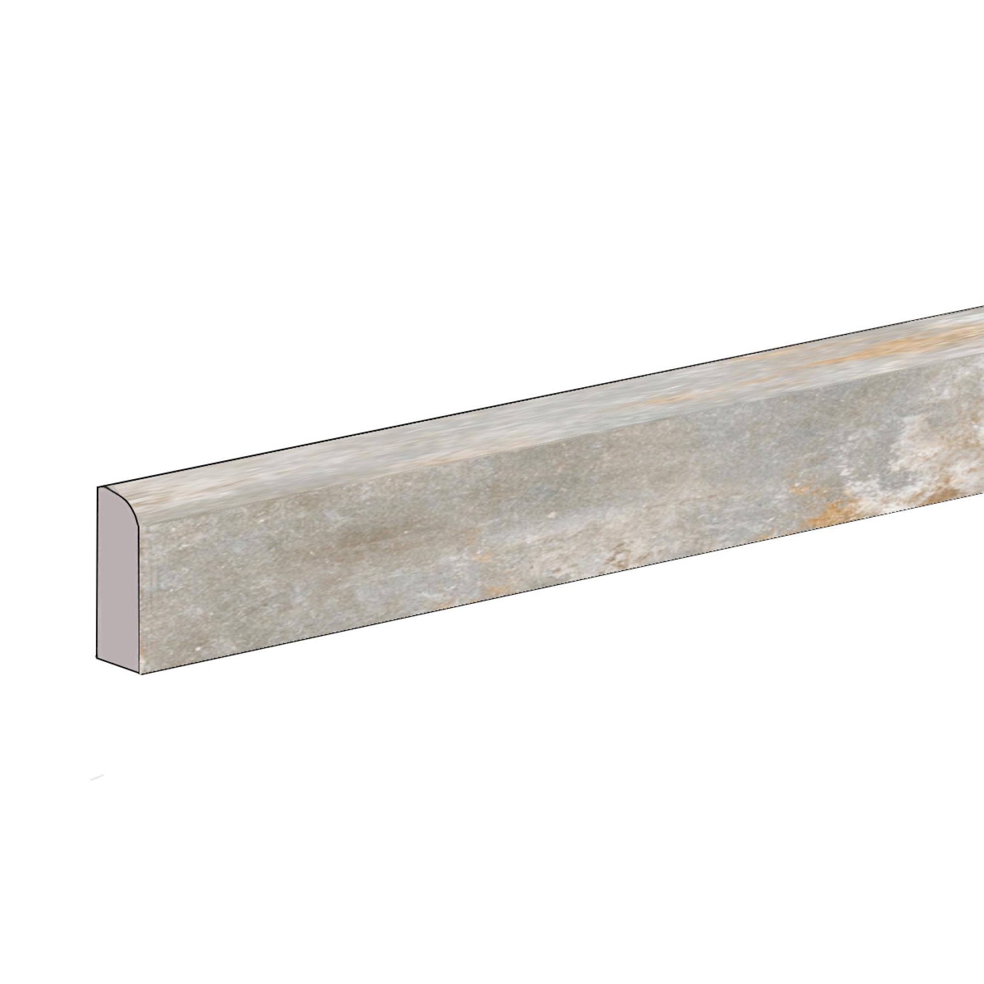 Keraben Rue de Paris Sockel Cobre 8x75 cm - anpoliert