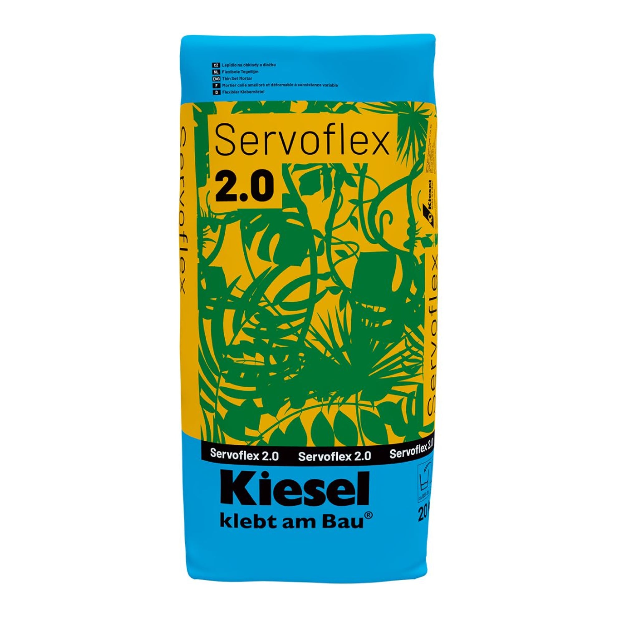 Kiesel Servoflex 2.0 Flex-Fliesenkleber 20 kg Sack
