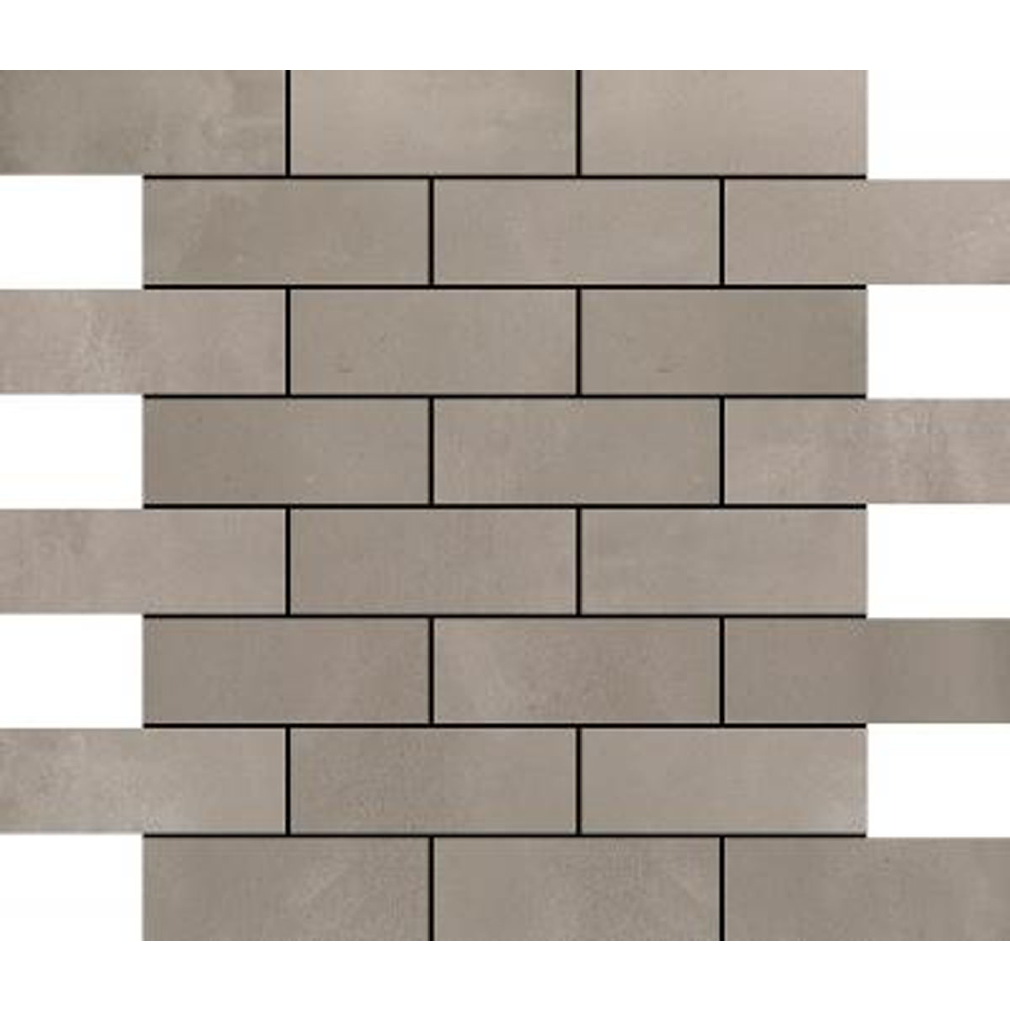 Margres Tool Tortora Anpoliert Dekor Bricks 33x33 cm