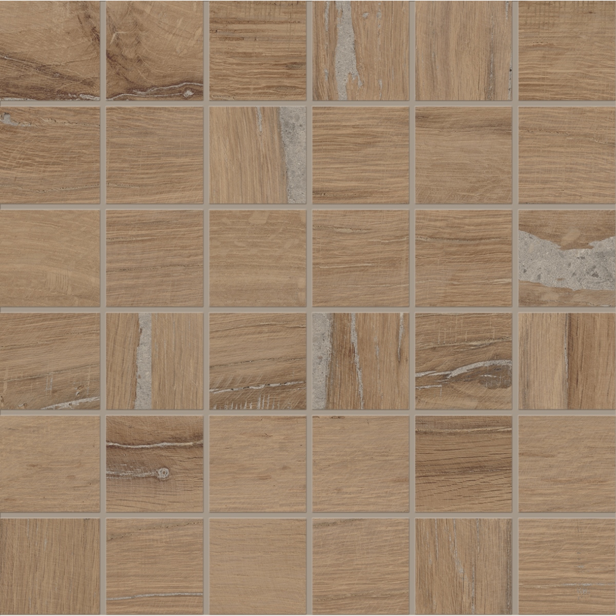 Provenza Alter Mosaik 5x5 Noce Matte 30x30 cm
