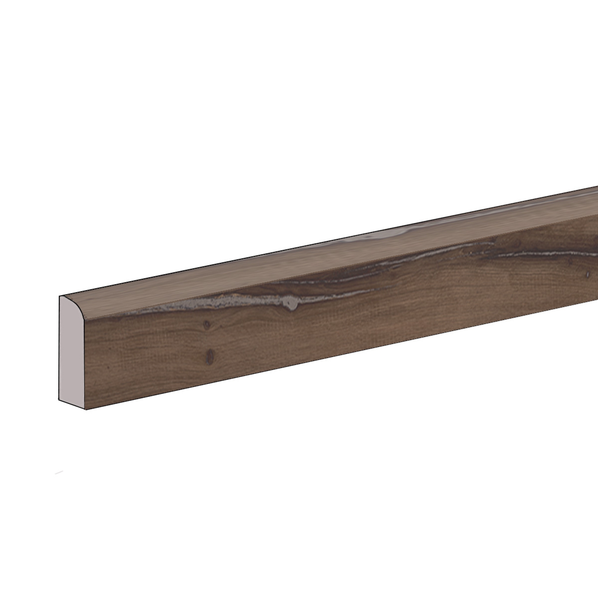 Provenza Alter Sockel Bruciato 4,6x120 cm