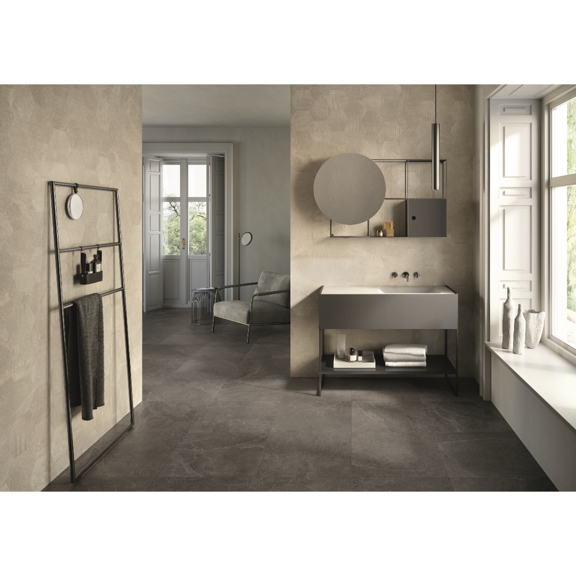 Provenza Eureka Sabbia Boden- und Wandfliese 60x120 cm
