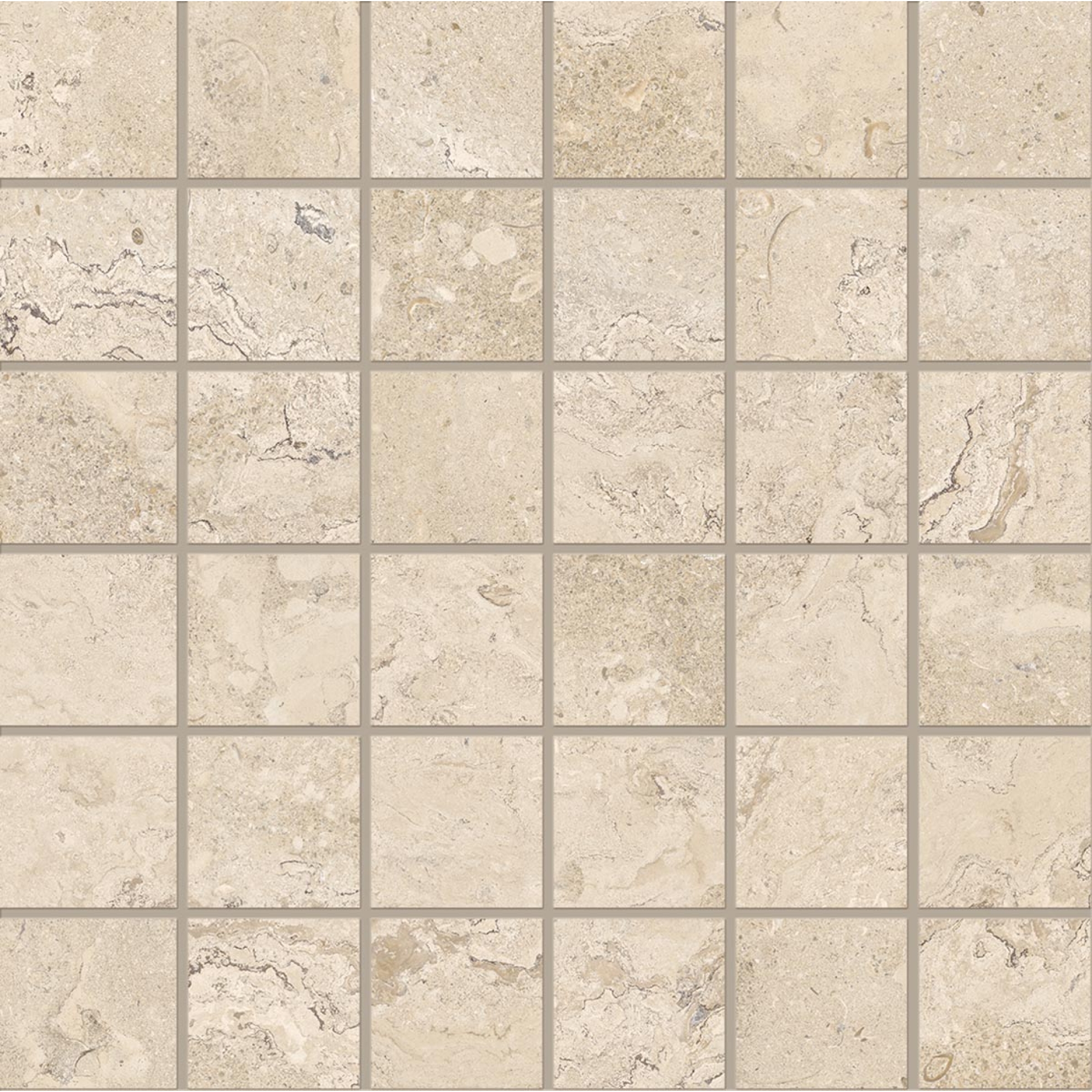 Provenza Unique Bourg Variee Beige Mosaik Variee Natural (R10) 30x30 cm