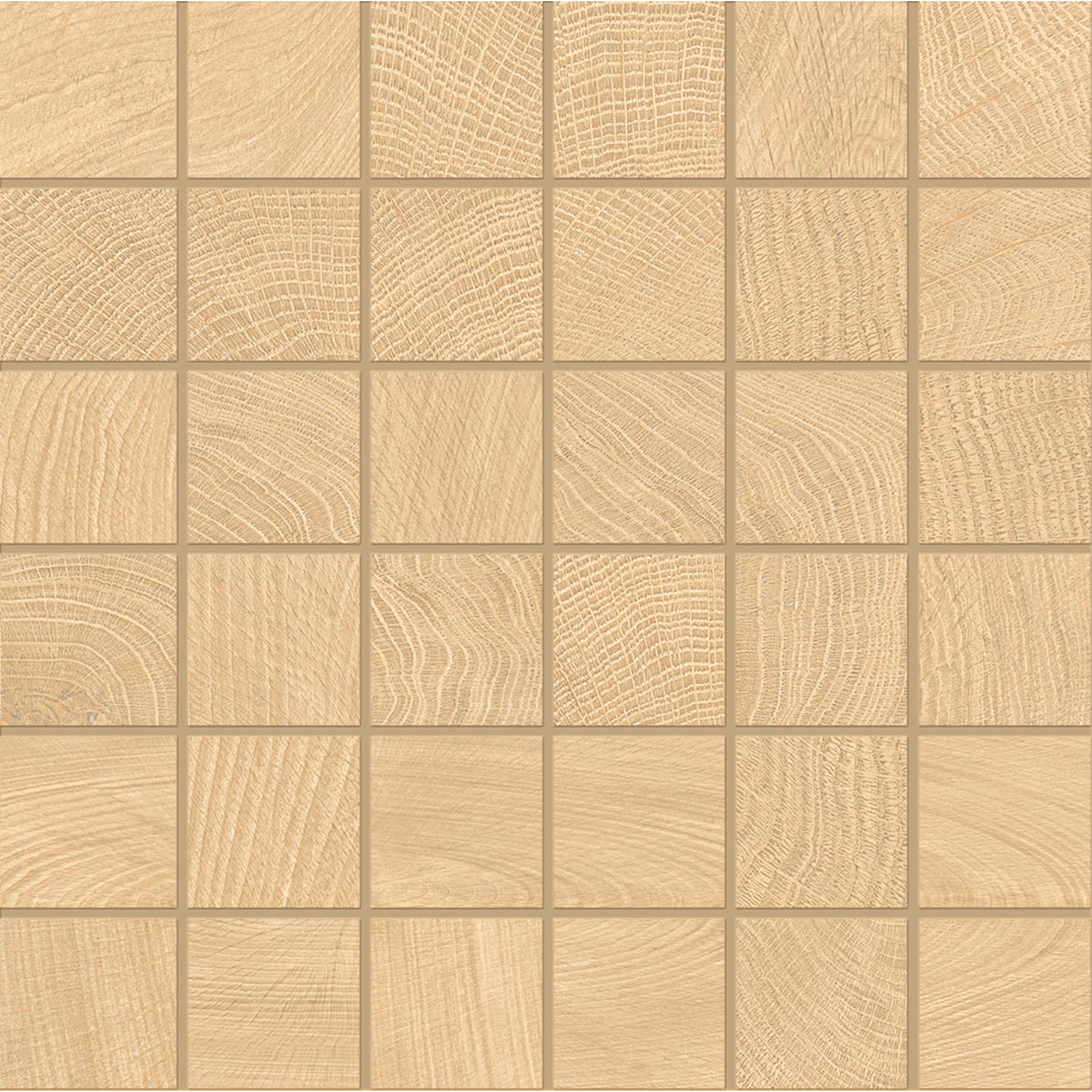 Provenza W-Circles Oak Mosaik 30x30 cm