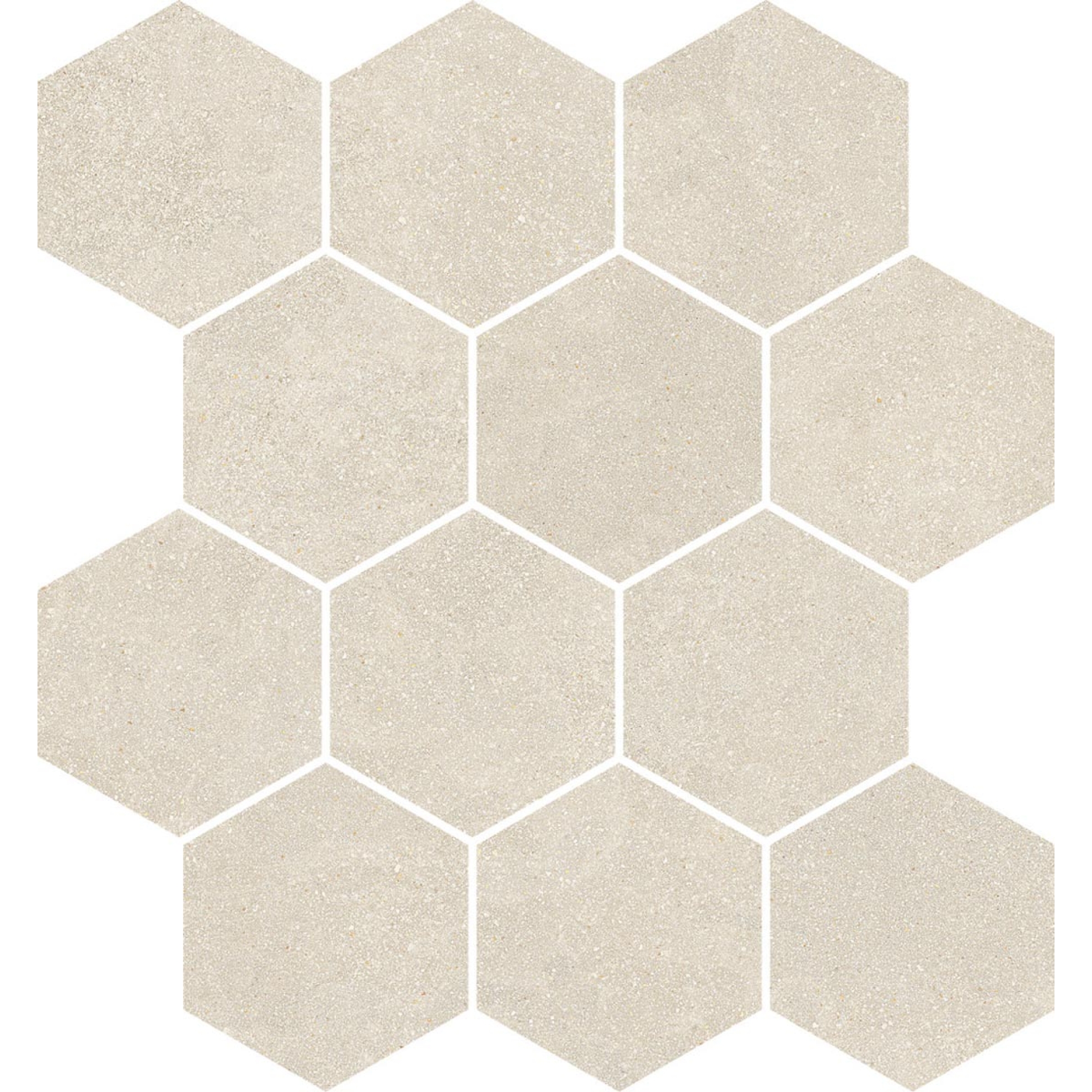 Mirage ReConcrete Rice RO 01 SP Mosaik Exa 29,8x34,4 cm