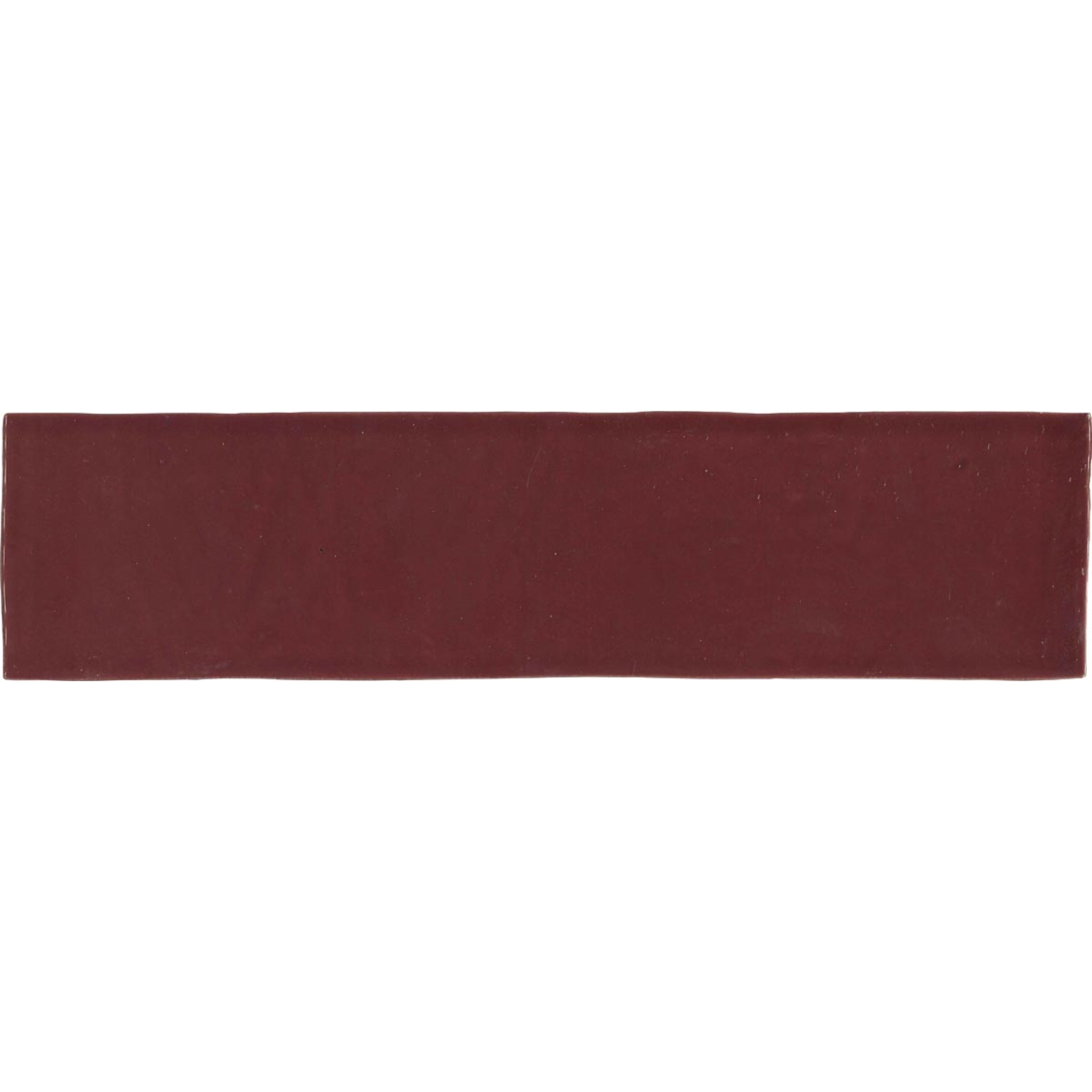 Revoir Paris Atelier Bordeaux glänzend Wandfliese 6,2x25 cm