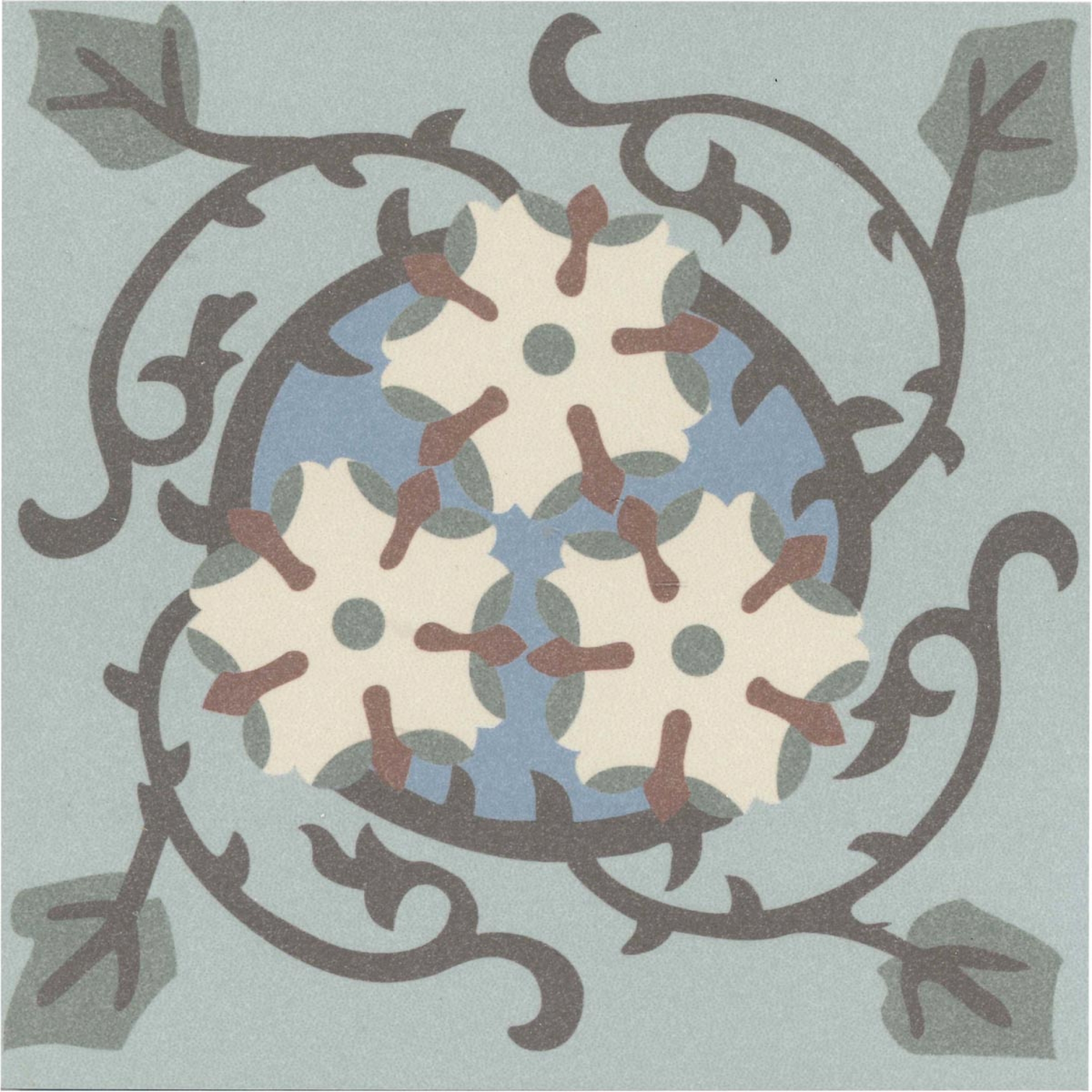 Revoir Paris Bel Histoire Manon matt Wand/Bodenfliese 15x15 cm