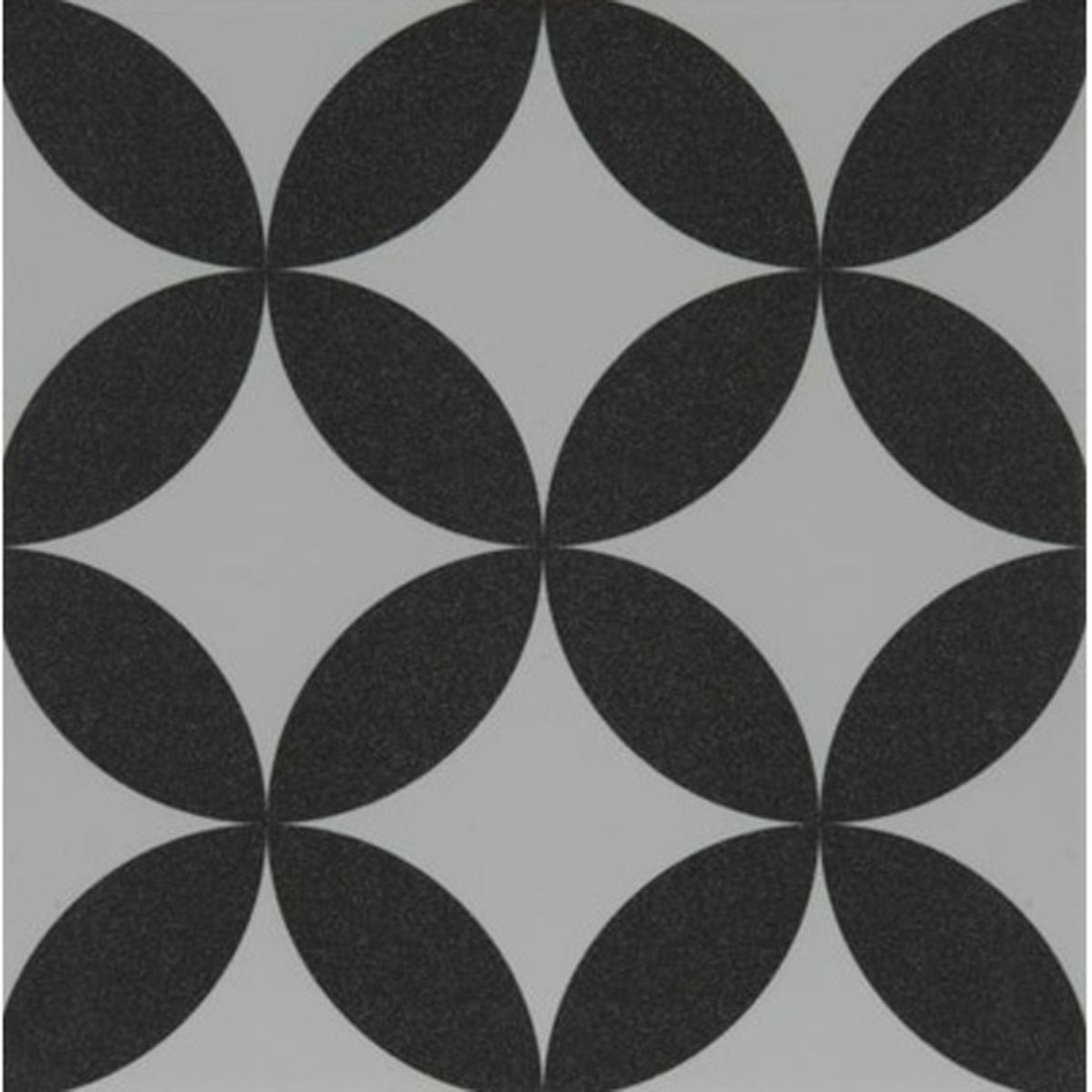 Revoir Paris La Madeleine Gilles Noir matt Wand/Bodenfliese 20x20 cm