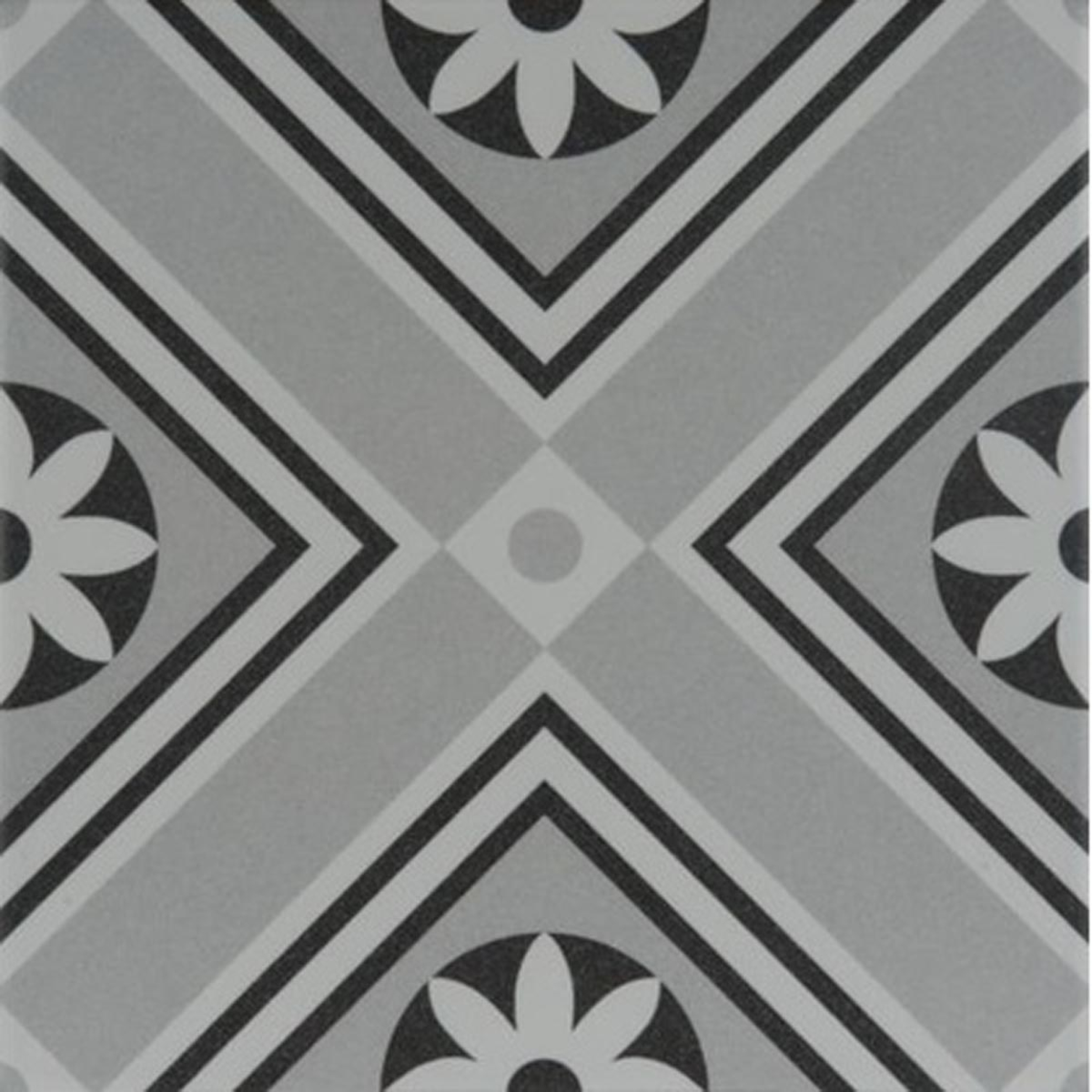 Revoir Paris La Madeleine Rosalie matt Wand/Bodenfliese 20x20 cm