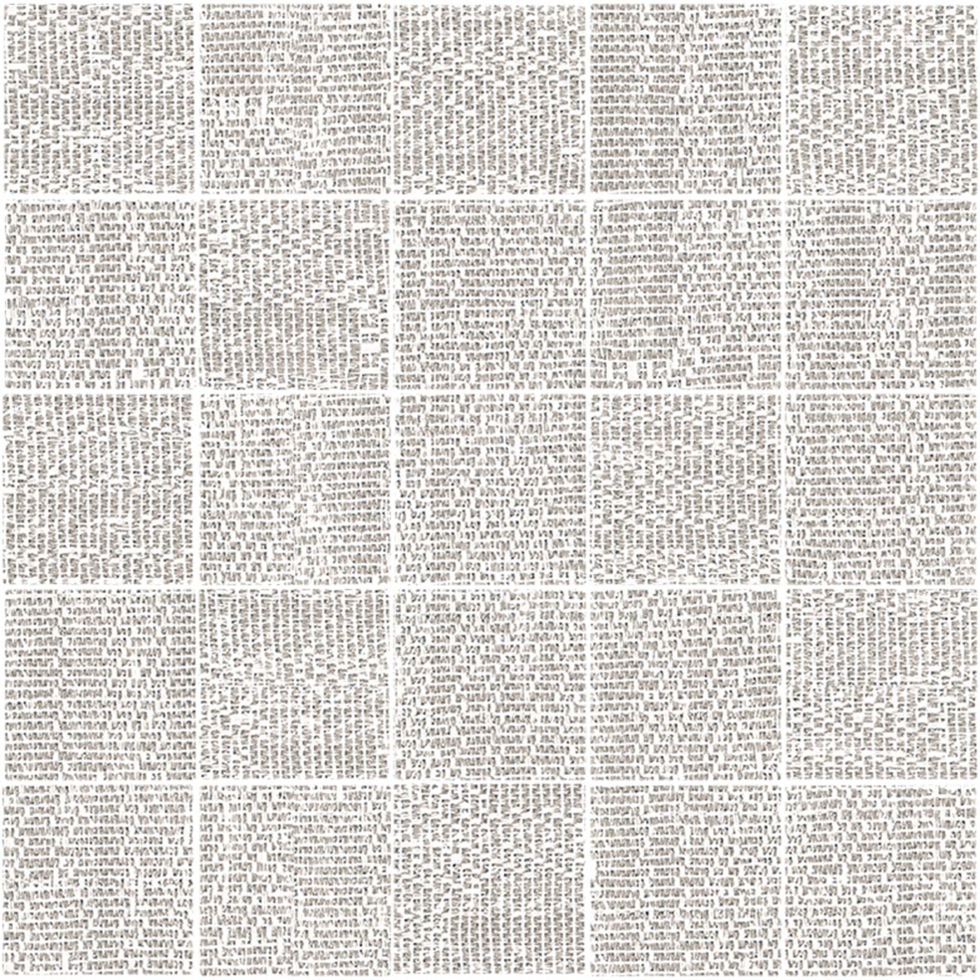 Sant Agostino Digitalart White Naturale Mosaik 30x30 cm