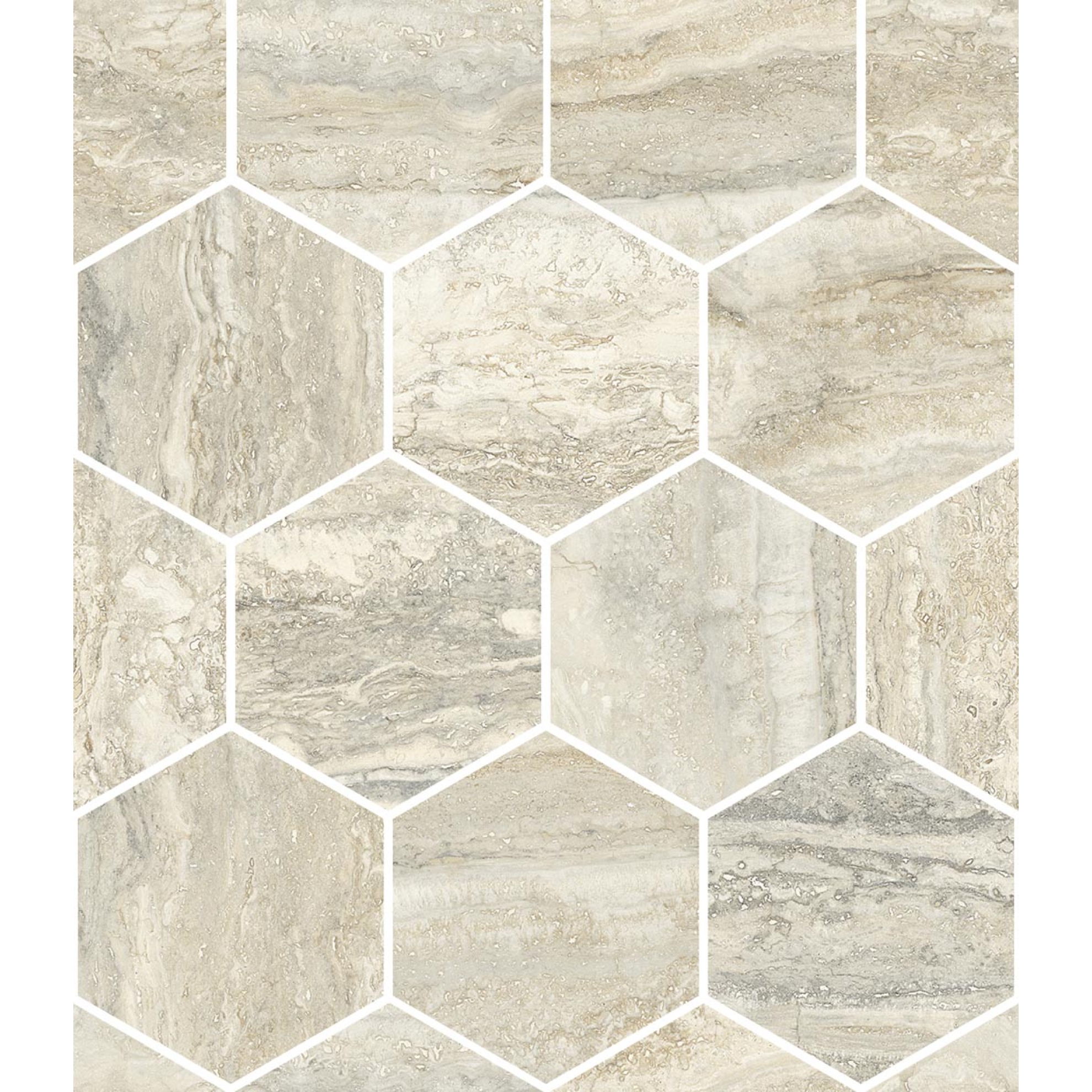 Sant Agostino Invictus Beige Krystal Mosaik Maxi Class 30x34,5 cm
