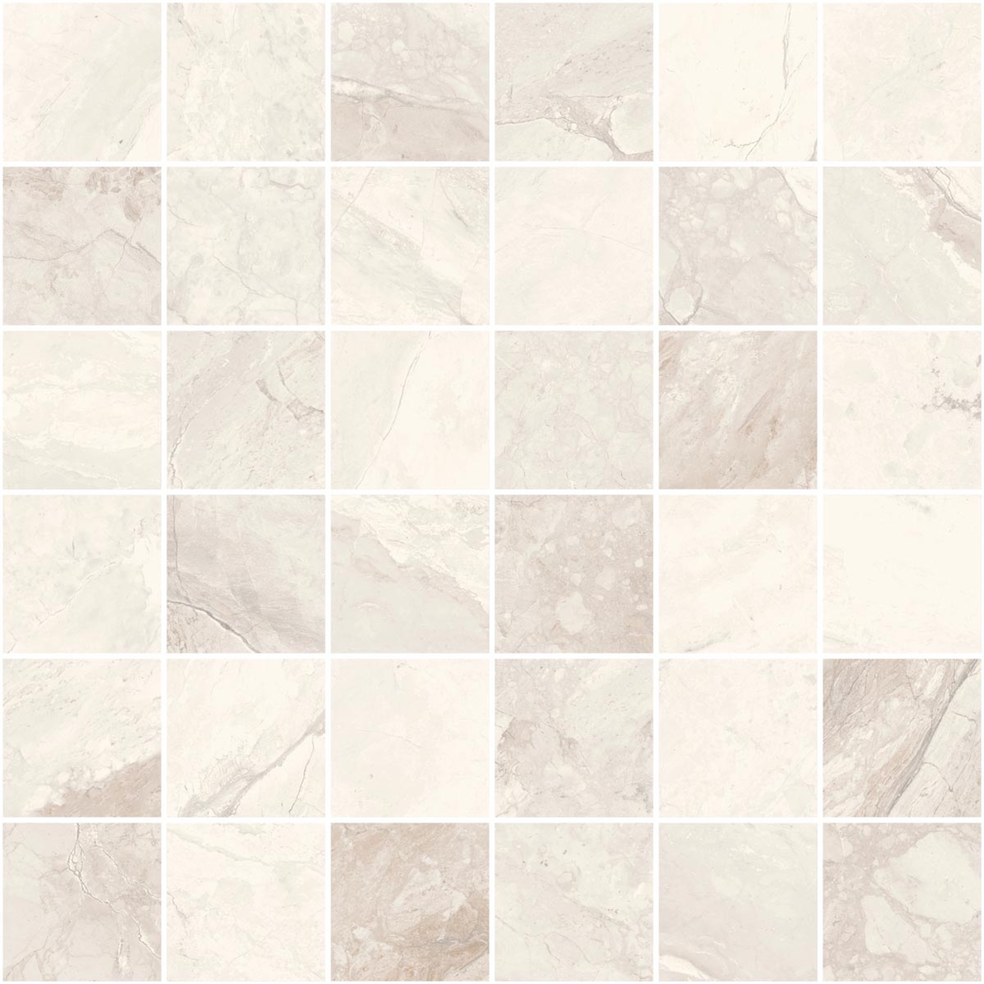 Sant Agostino Mystic Ivory Naturale Mosaik 30x30 cm
