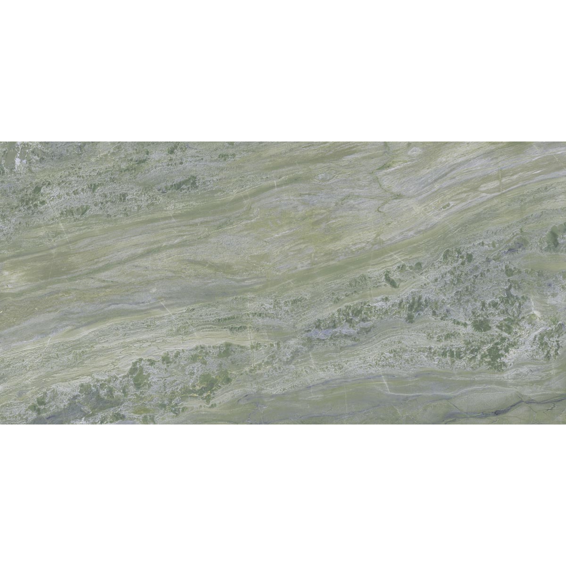 Sant Agostino Paradiso Green Krystal Boden- und Wandfliese 60x120 cm