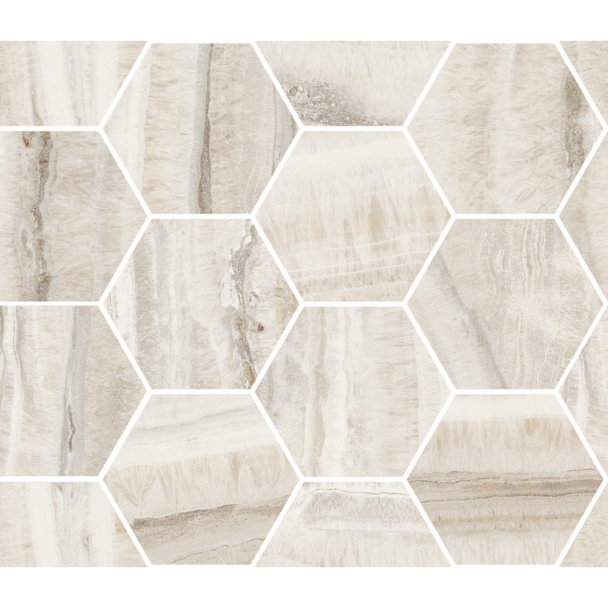 Sant Agostino Astral Pearl NAT Mosaik Maxi Class 30x45 cm