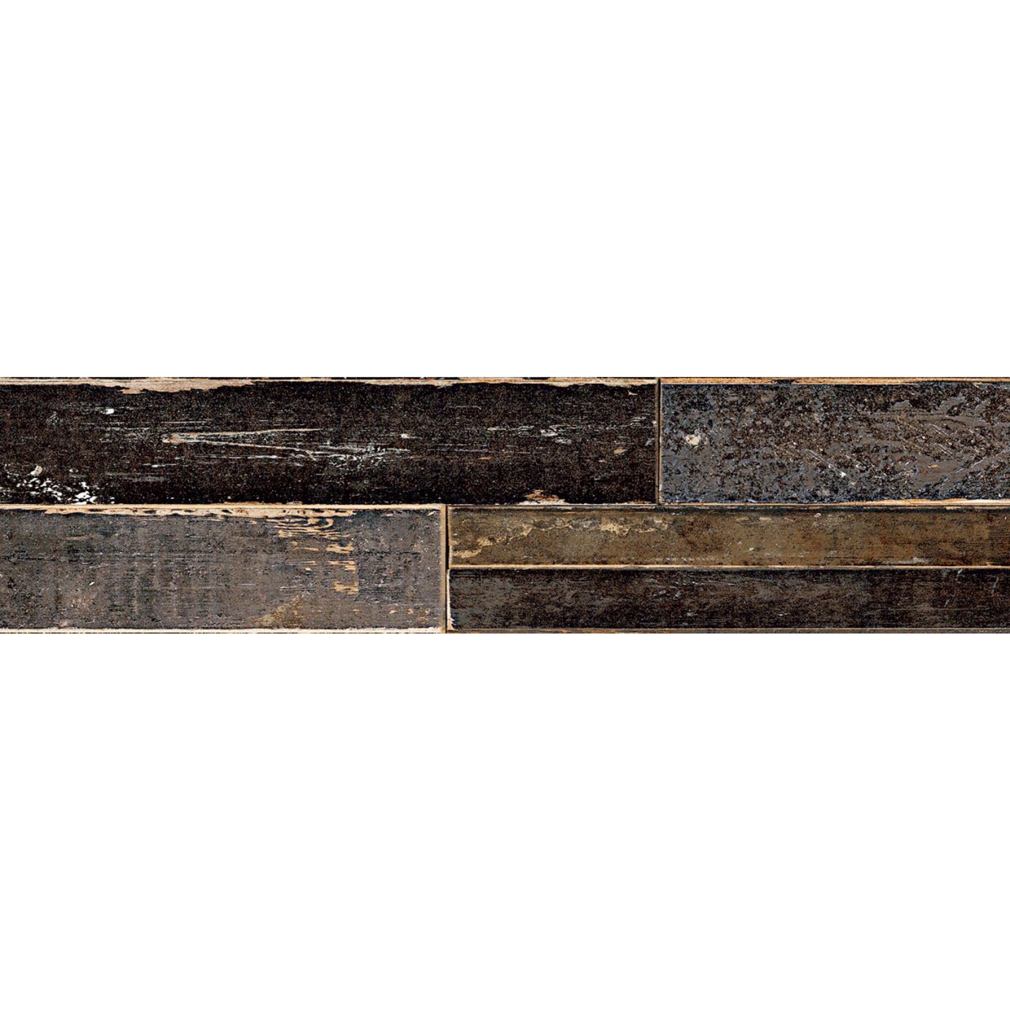 Sant Agostino Blendart Dark Craft Naturale Boden- und Wandfliese 30x120 cm